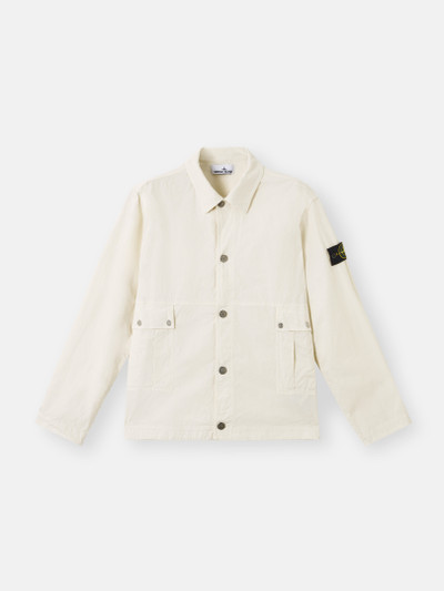 stone cotton ripstop オーバーシャツ Men's overshirts, shirt jackets, long-sleeve shirts | Stone