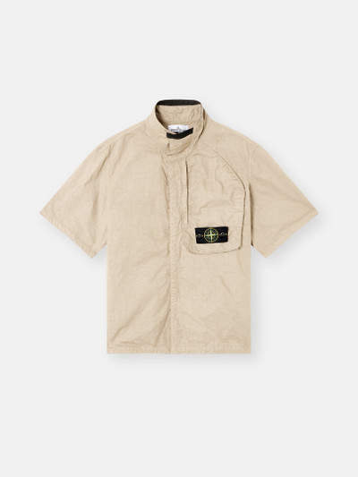 関税負担なし☆STONE  NYLON PANAMA-TC シャツ 関税負担なし☆STONE ISLAND NYLON PANAMA-TC シャツ (STONE