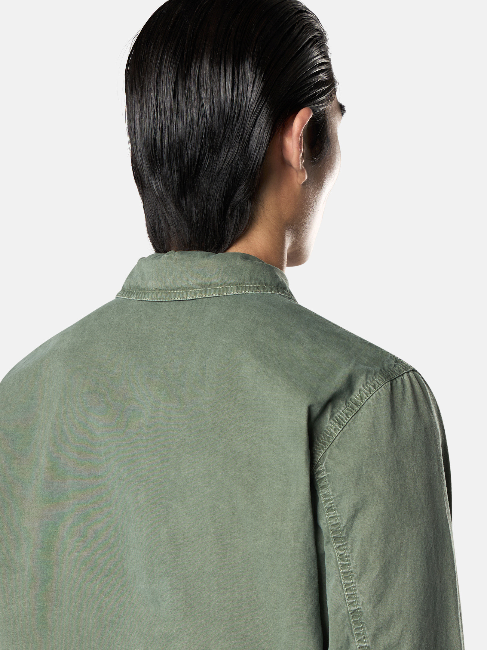 ムスクグリーン 1200032 BRUSHED ORGANIC COTTON CANVAS 'OLD
