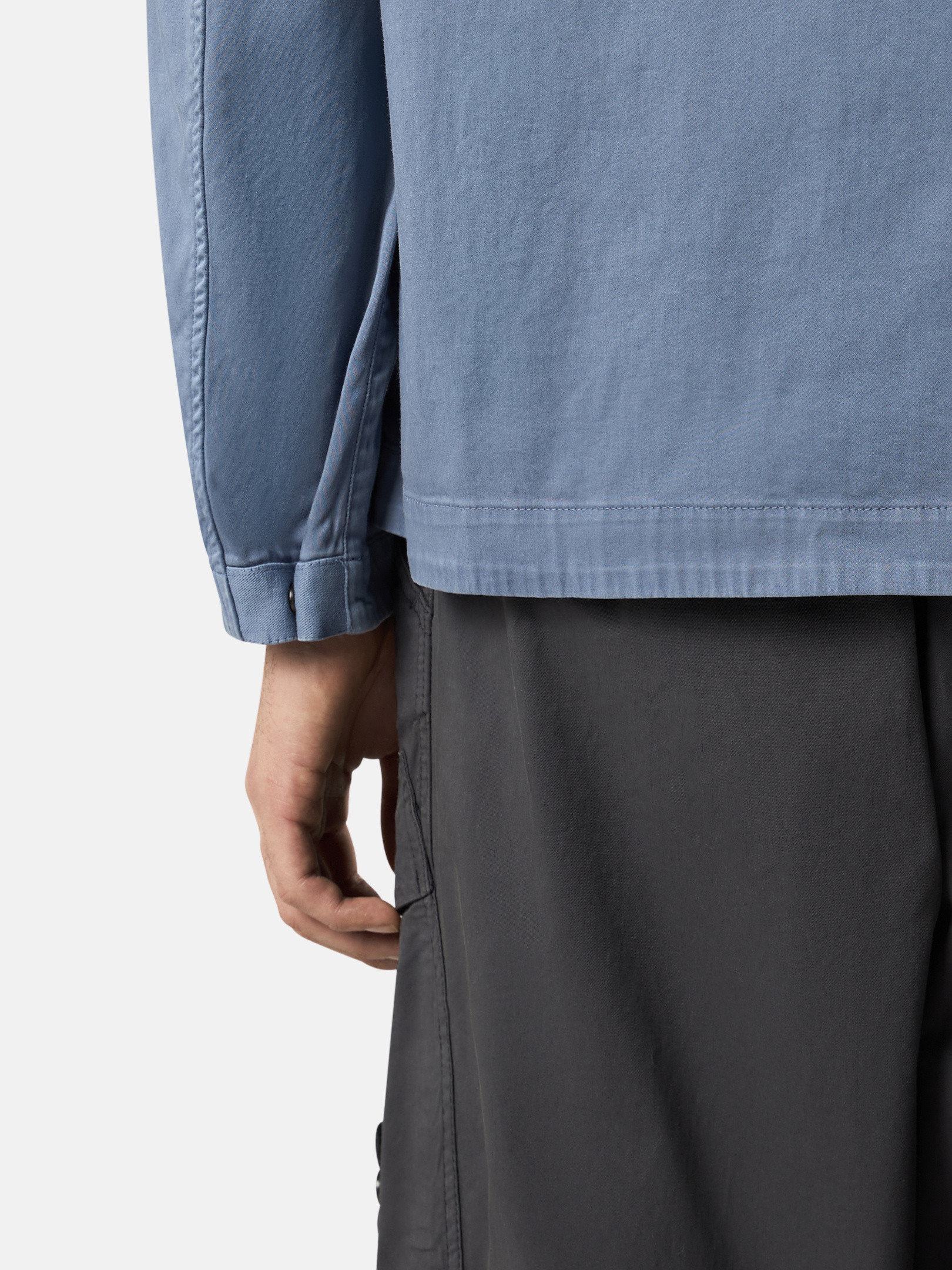 ★STONE ★OLD EFFECT 2ポケットZIPフード オーバーシャツ STONE ISLAND(ストーンアイランド) 20SS 2 POCKET OVERSHIRT 2