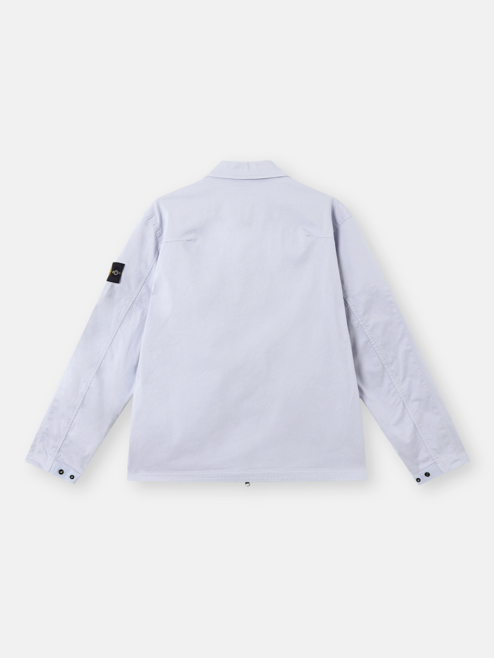 ライラック オーバーシャツ ポケット＆2wayファスナー開閉式ポケット