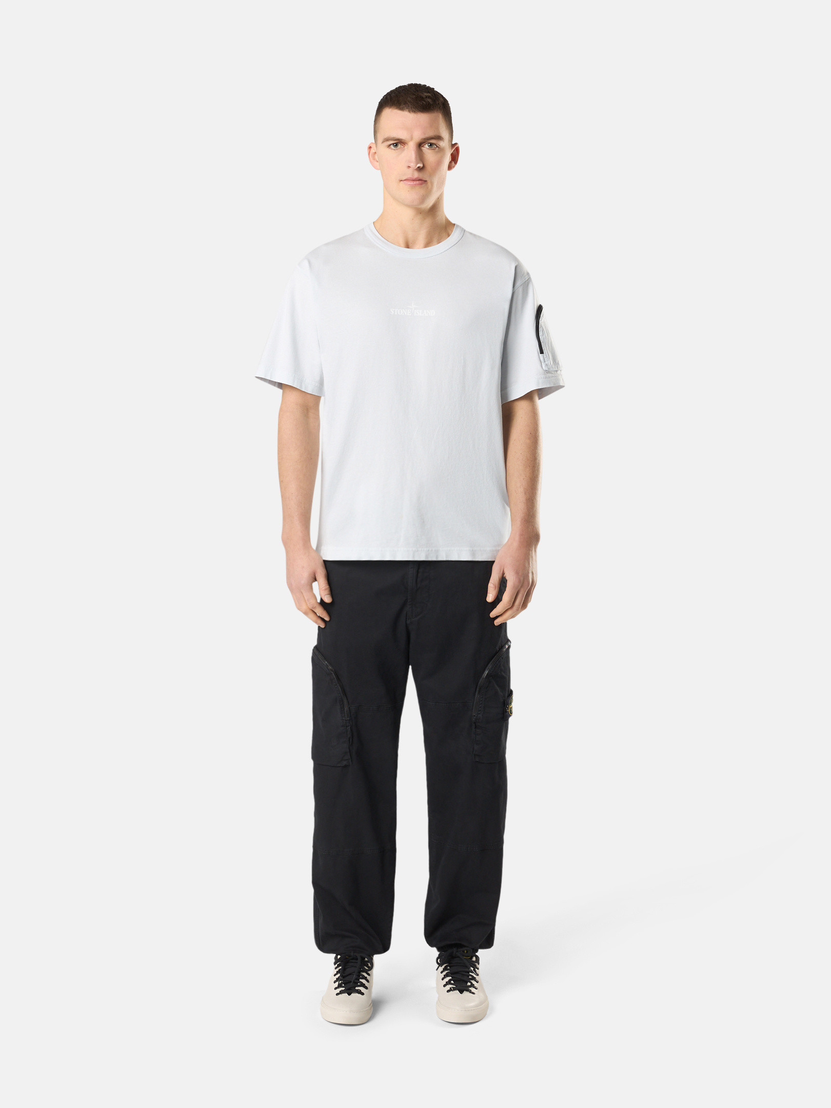 スカイブルー 2100004 COMBED ORGANIC COTTON JERSEY Tシャツ スカイブルー 2100004 COMBED ORGANIC COTTON JERSEY Tシャツ