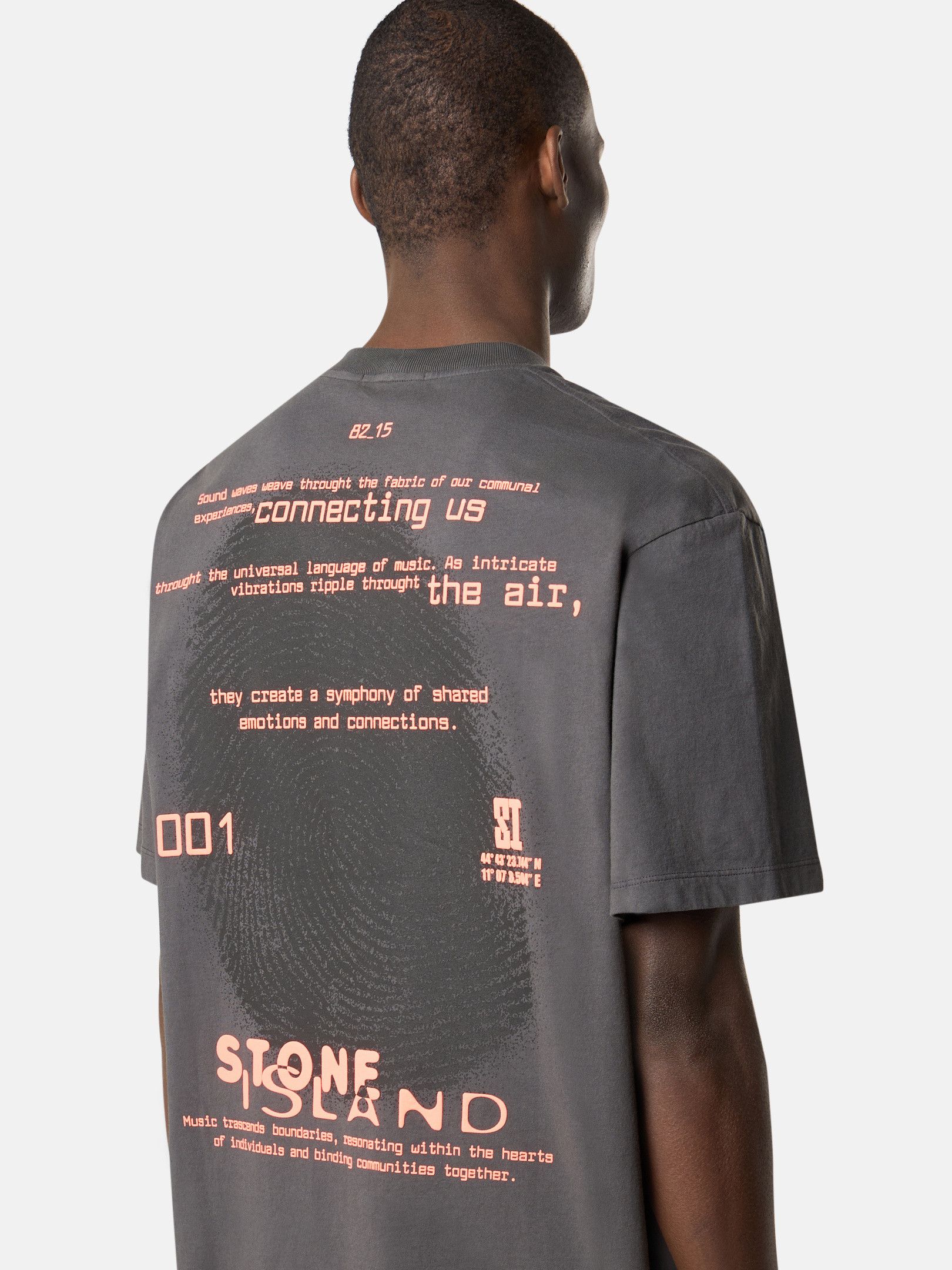 【STONE 】2100016 COMBED ORGANIC COTTON JERSEY Tシャツ Charcoal Grey 2100016 COMBED ORGANIC COTTON JERSEY Short