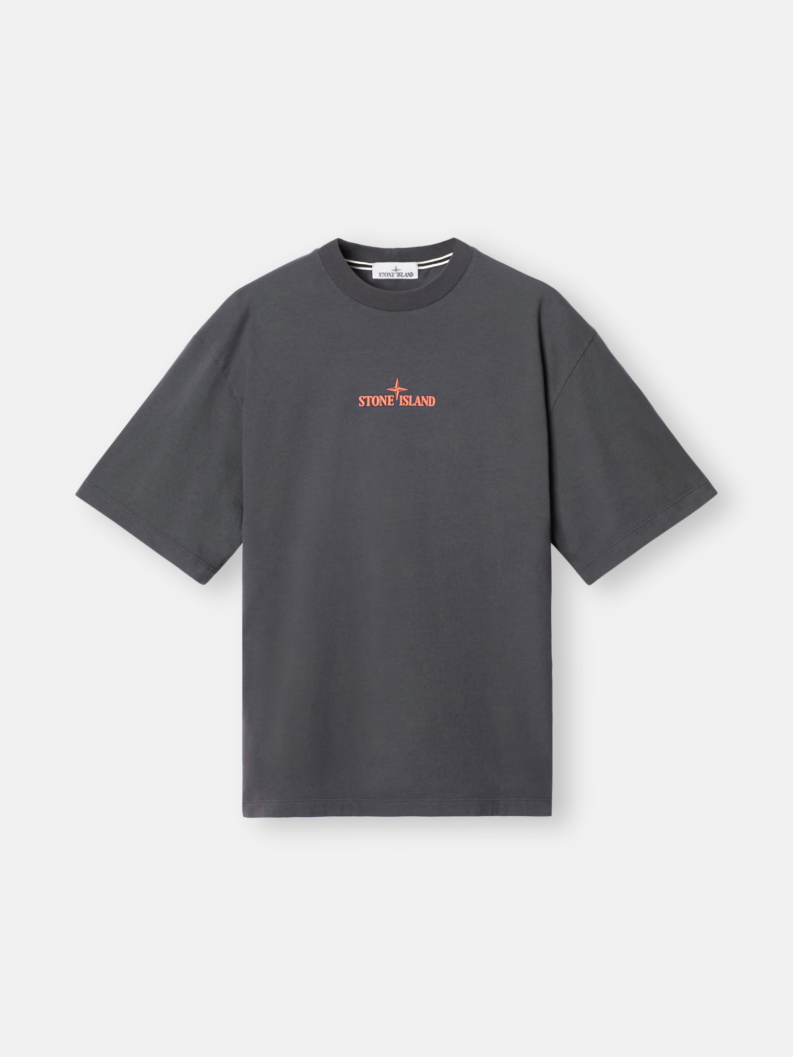 【STONE 】2100016 COMBED ORGANIC COTTON JERSEY Tシャツ Charcoal Grey 2100016 COMBED ORGANIC COTTON JERSEY Short