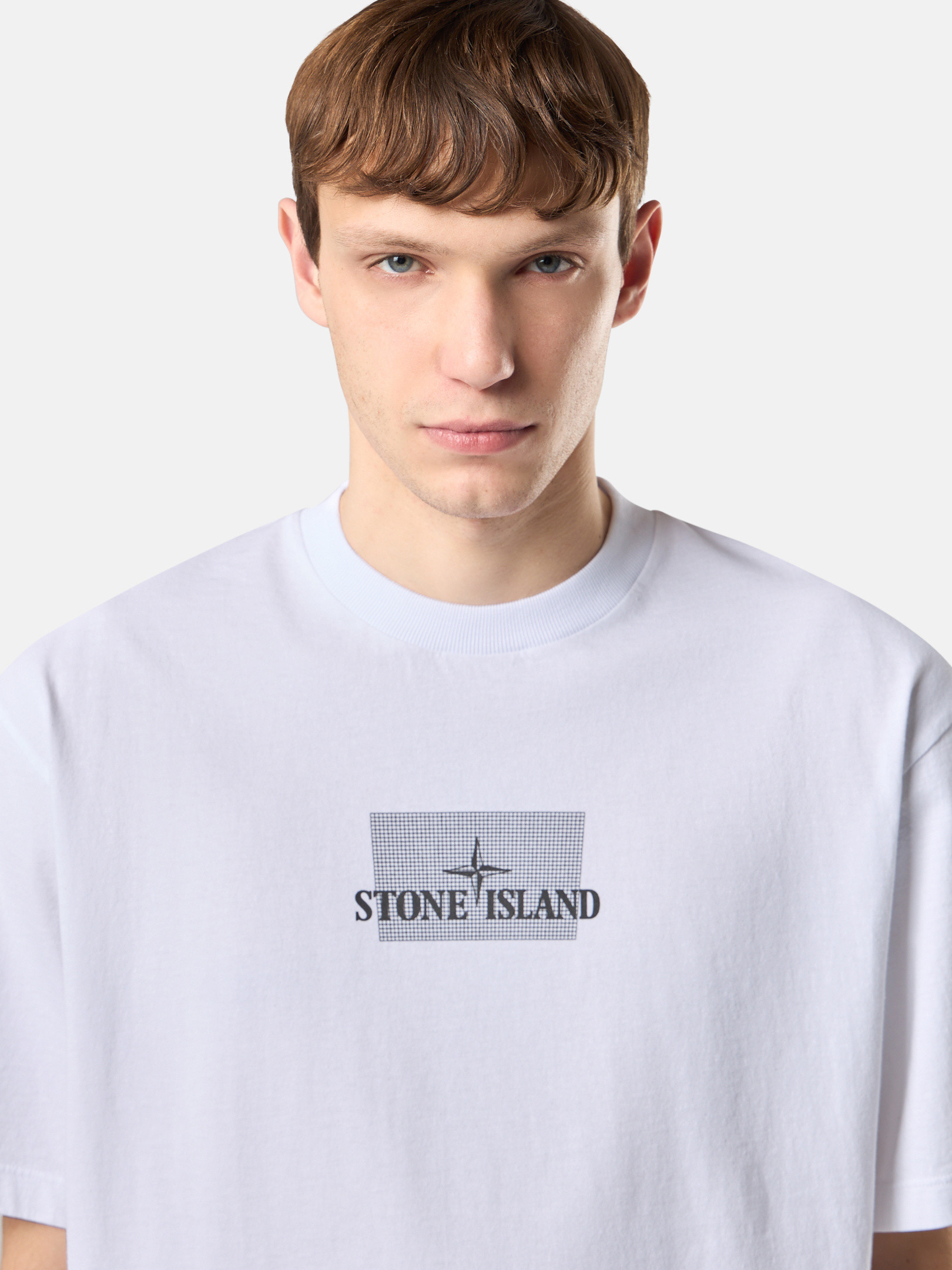 White 2100016 COMBED ORGANIC COTTON JERSEY Short-sleeve T