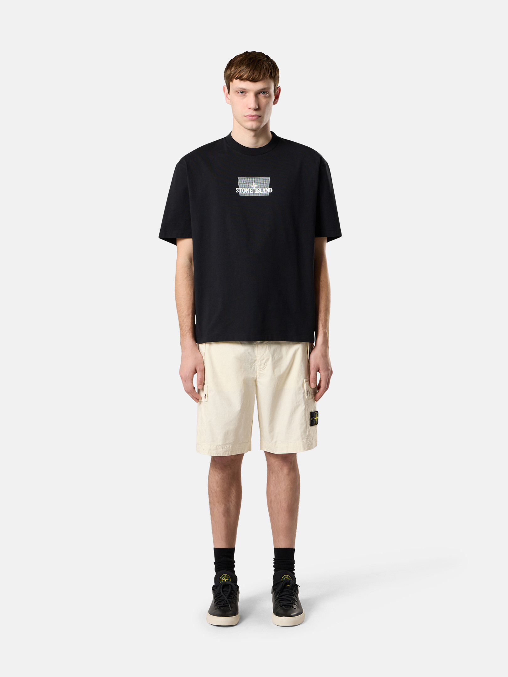 ブラック 2100016 COMBED ORGANIC COTTON JERSEY ショート ブラック 2100016 COMBED ORGANIC COTTON JERSEY ショート