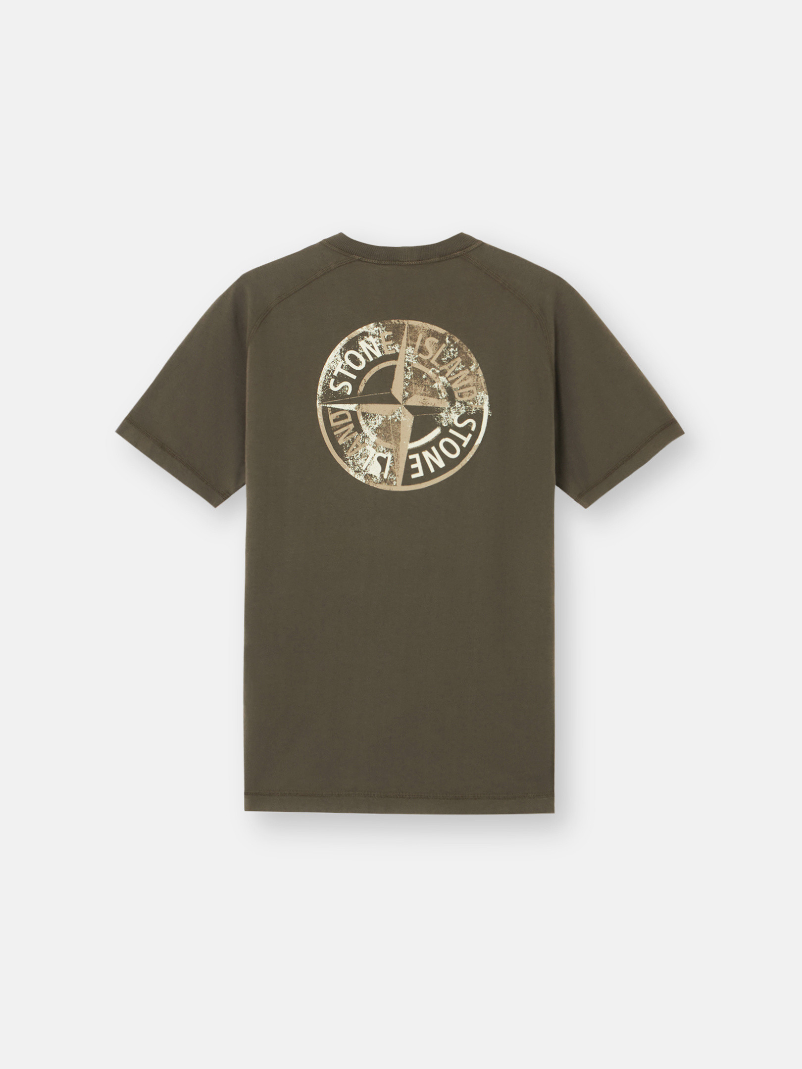 Military Green 2100020 ORGANIC COTTON JERSEY Slim-fit T