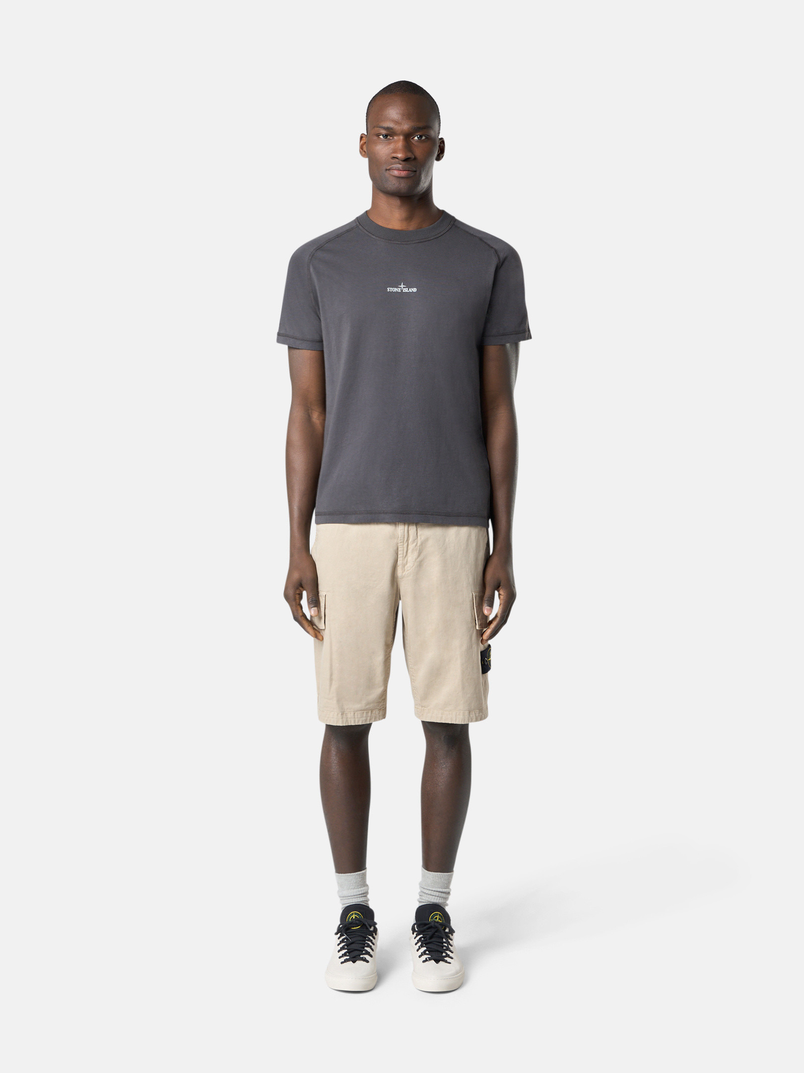 Charcoal Grey 2100020 ORGANIC COTTON JERSEY Slim-fit T-shirt Charcoal Grey 2100020 ORGANIC COTTON JERSEY Slim-fit T-shirt