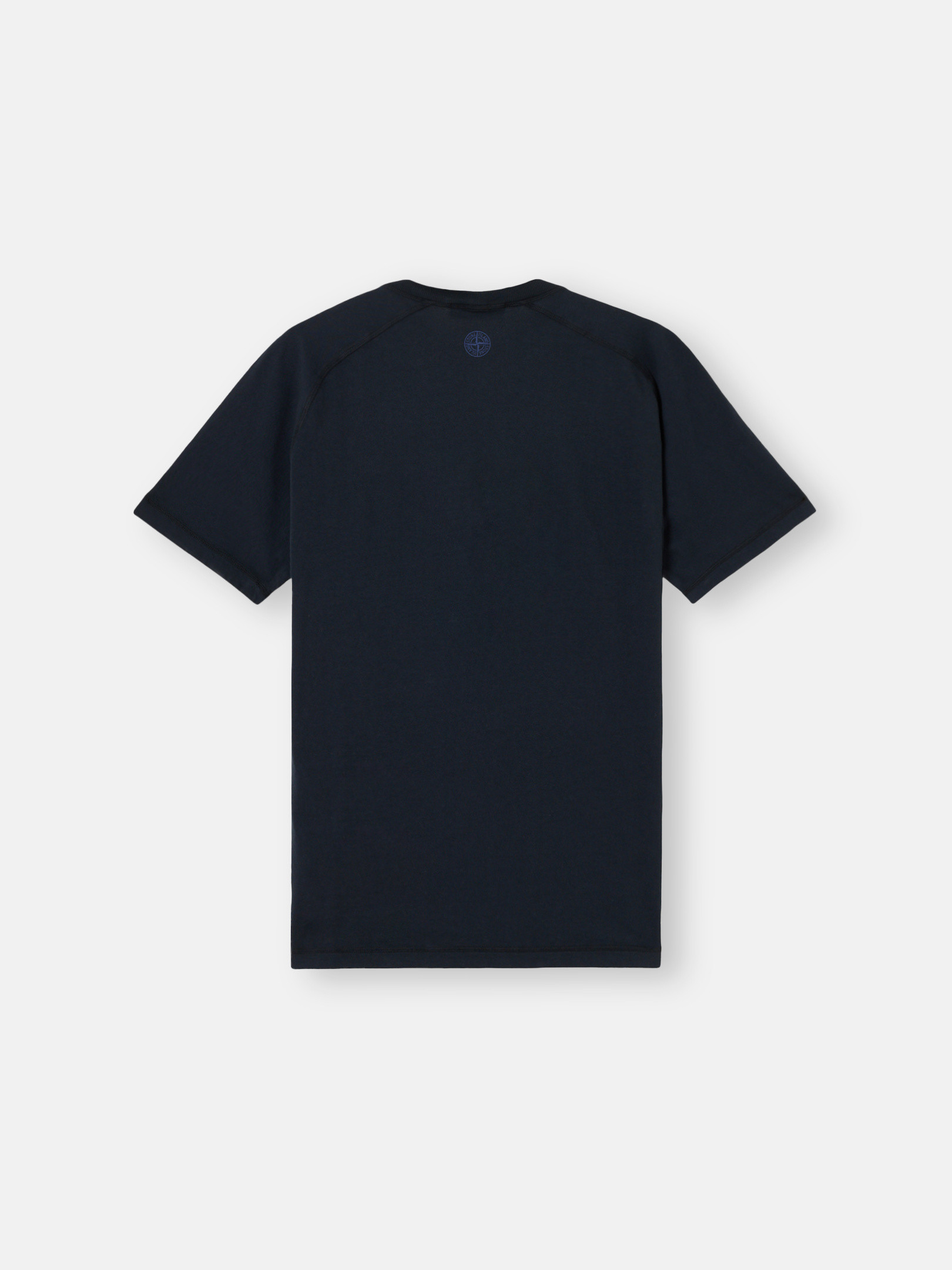 Tシャツ・カットソー STONE  Dark blue cotton t-shirt (210002713 V0020) Navy Blue 2100020 ORGANIC COTTON JERSEY Slim-fit T-shirt