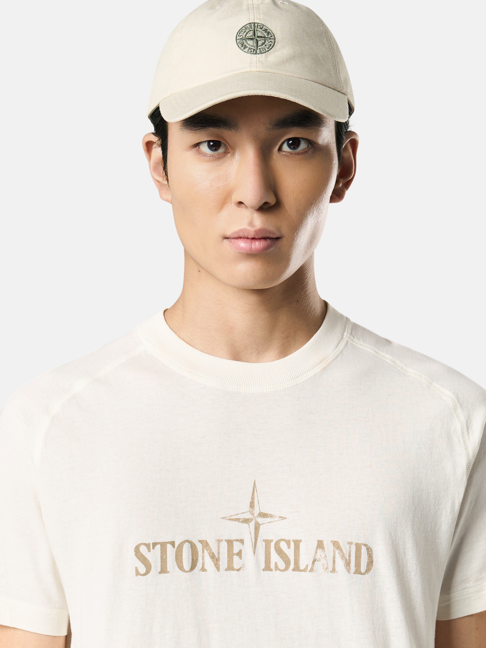 アイボリー 2100020 ORGANIC COTTON JERSEY スリムフィット T