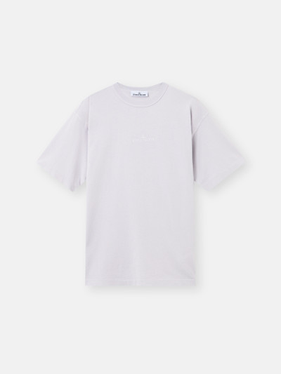 Lilac 2100025 ORGANIC COTTON JERSEY T-shirt with logo
