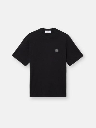 半袖Tシャツ★ストーンアイランド★LOGO PATCH SLIM FIT BLACK ストーンアイランド 半袖Tシャツ | アウトレットジャパン福岡