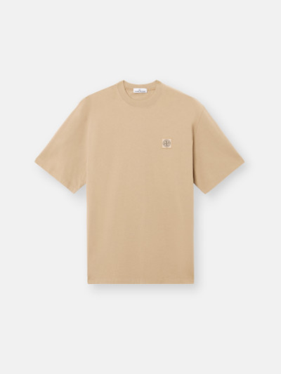 STONE ｜ (2100004 Combed Organic Cotton Jersey T-s Black 2100004 COMBED ORGANIC COTTON JERSEY T-shirt with
