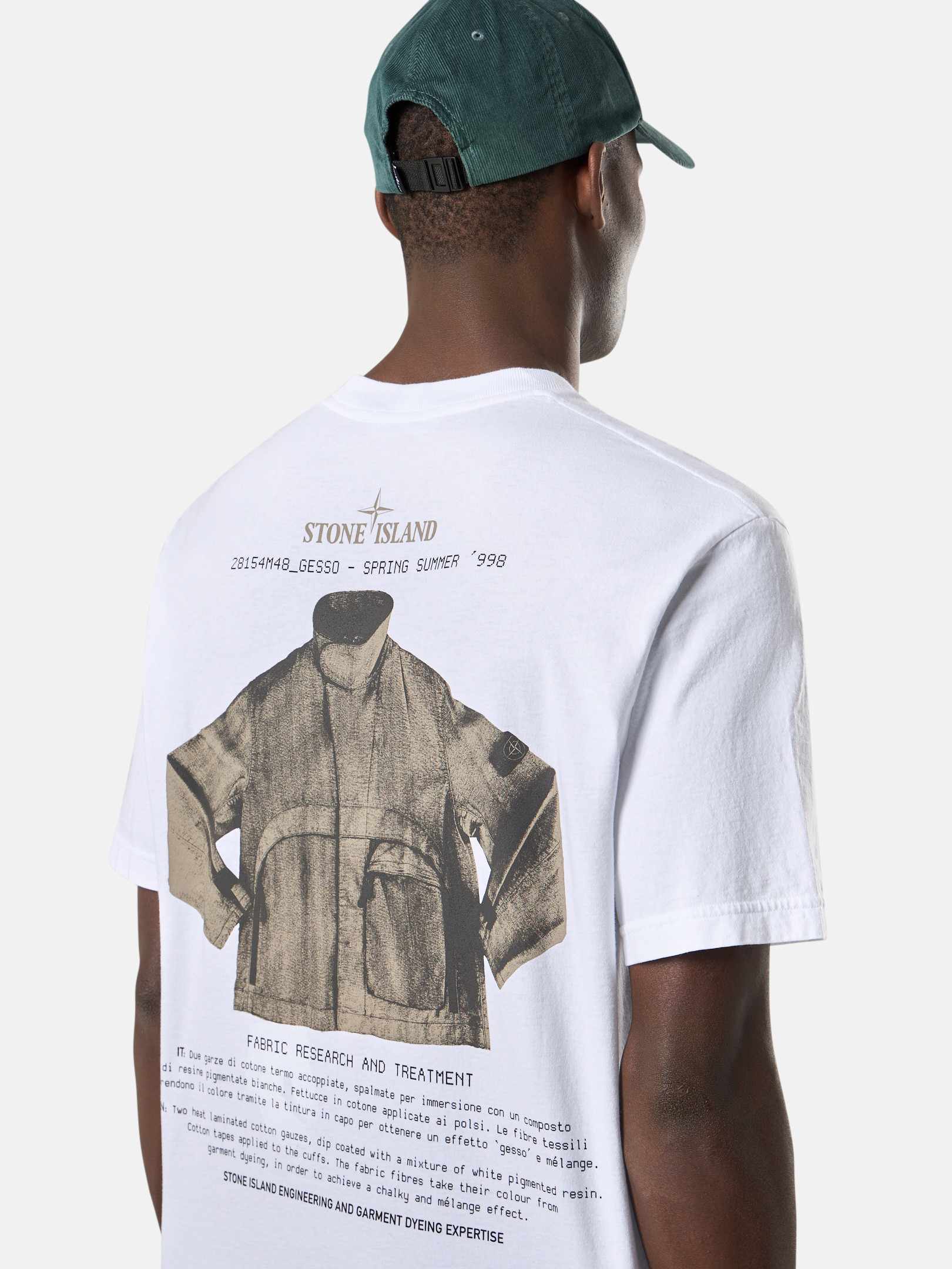 White 2100037 ORGANIC COTTON JERSEY Short-sleeve T-shirt