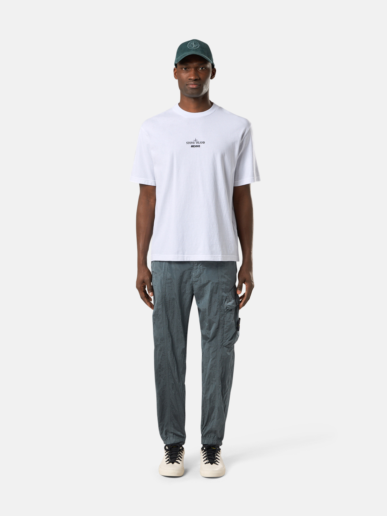 ホワイト 2100037 ORGANIC COTTON JERSEY ショートスリーブ T