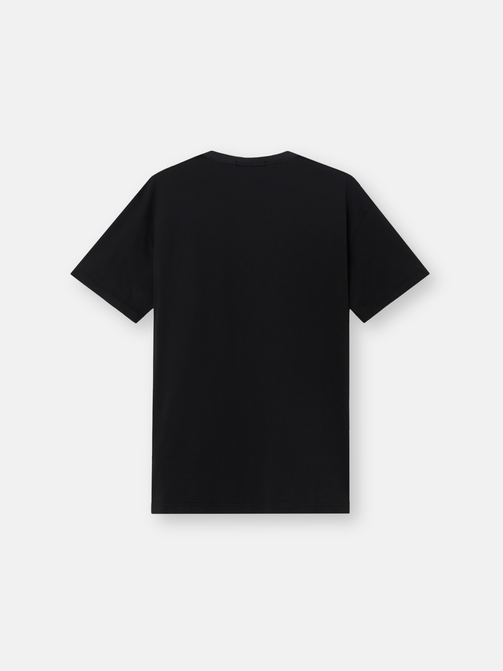 Tシャツ・カットソー STONE  Cotton jersey t-shirt (2100038 S0175V0093) Black 2100038 TEXTURED MERCERIZED COTTON JERSEY Short-sleeve