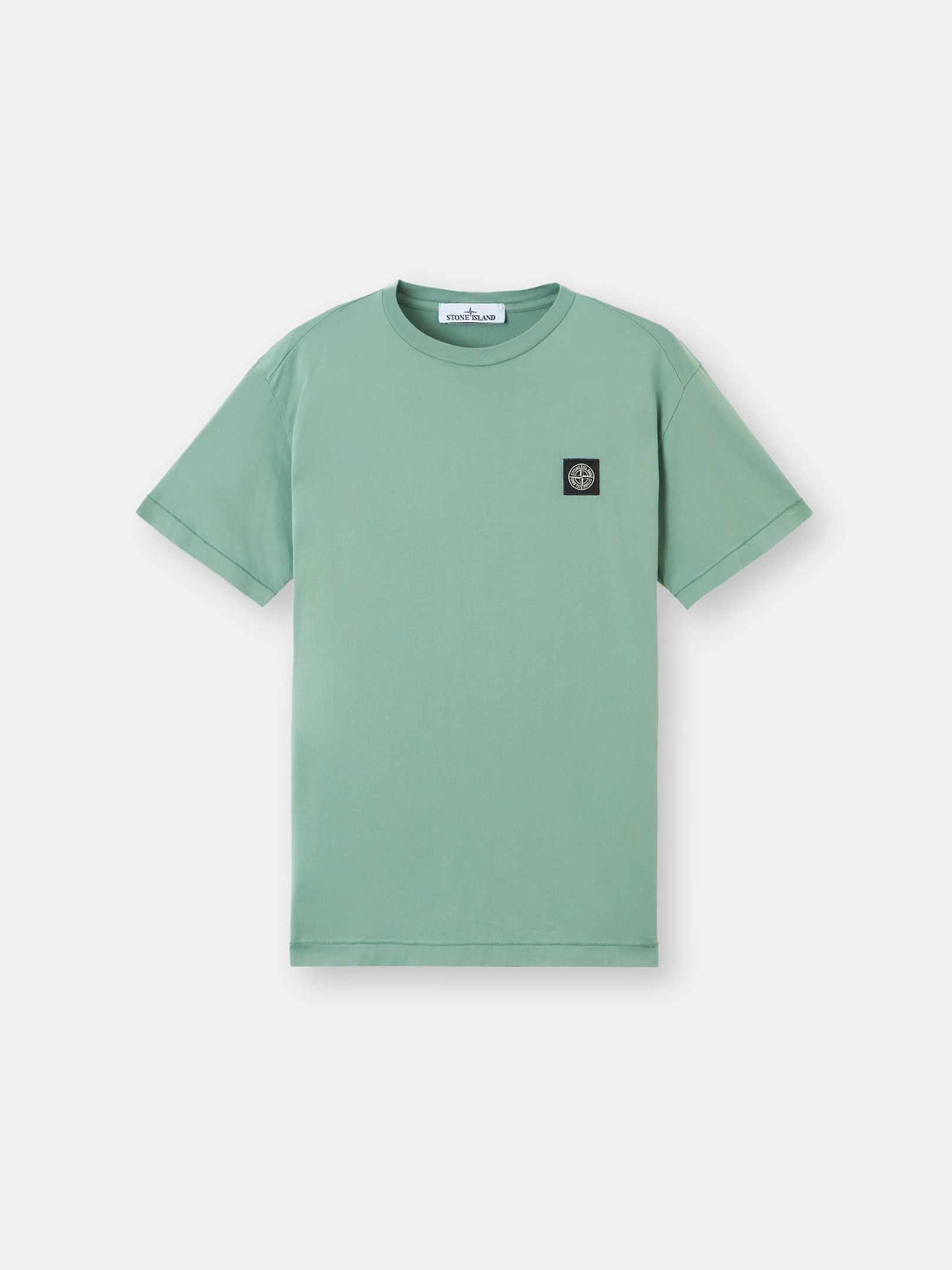 STONE ｜ (60/2 Cotton Jersey T-shirt (K1S15 210003 Stone Island Cotton jersey t-shirt 60/2 | The Fashion Square