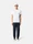 2100219 ORGANIC COTTON JERSEY 'FISSATO' EFFECT White Stone Island
