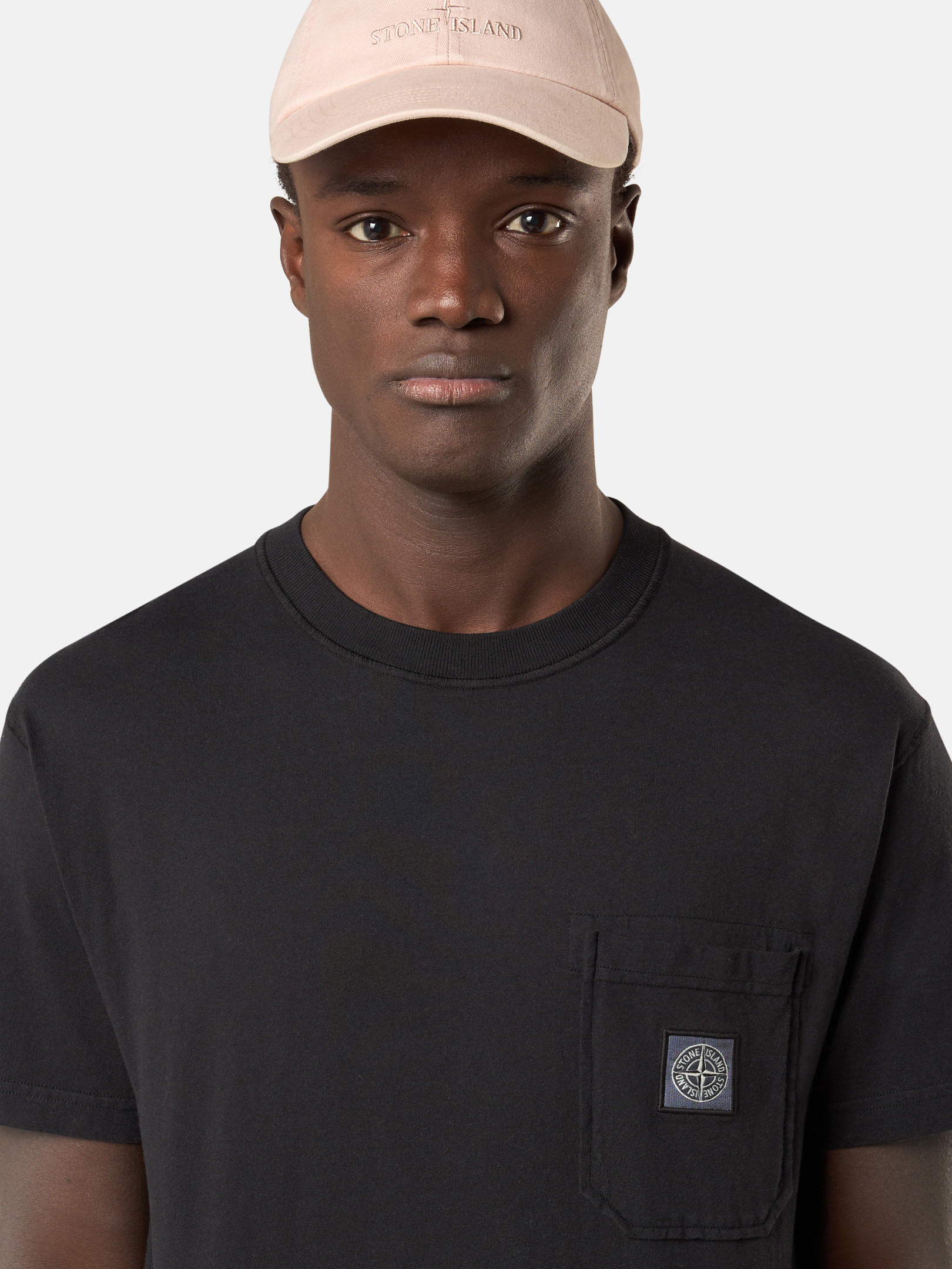 STONE ｜ (2100219 Organic Cotton Jersey 'FISSATO' Stone Island - Organic Cotton jersey 'Fissato' Effect T