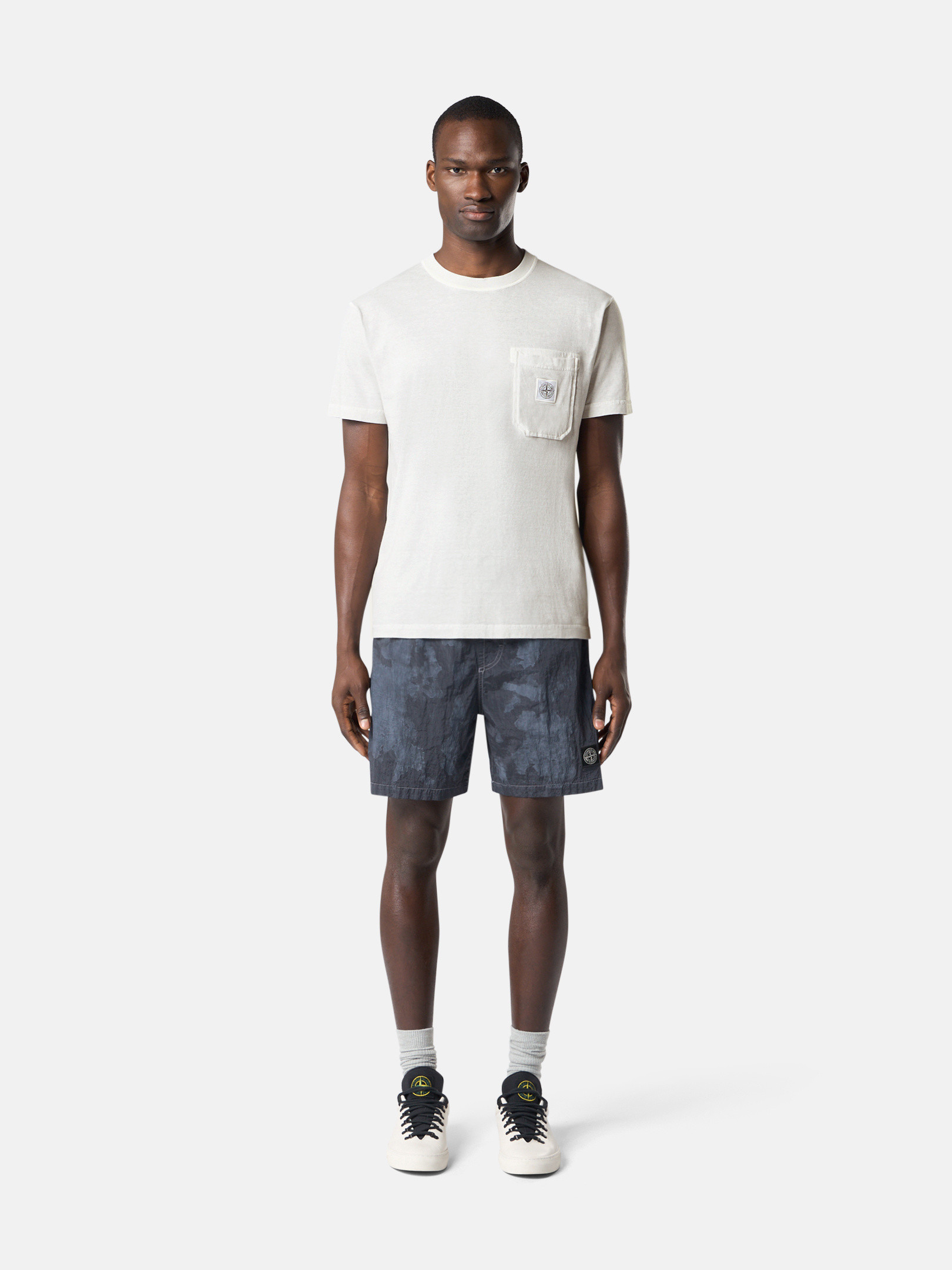Pearl Grey 2100219 ORGANIC COTTON JERSEY 'FISSATO' EFFECT