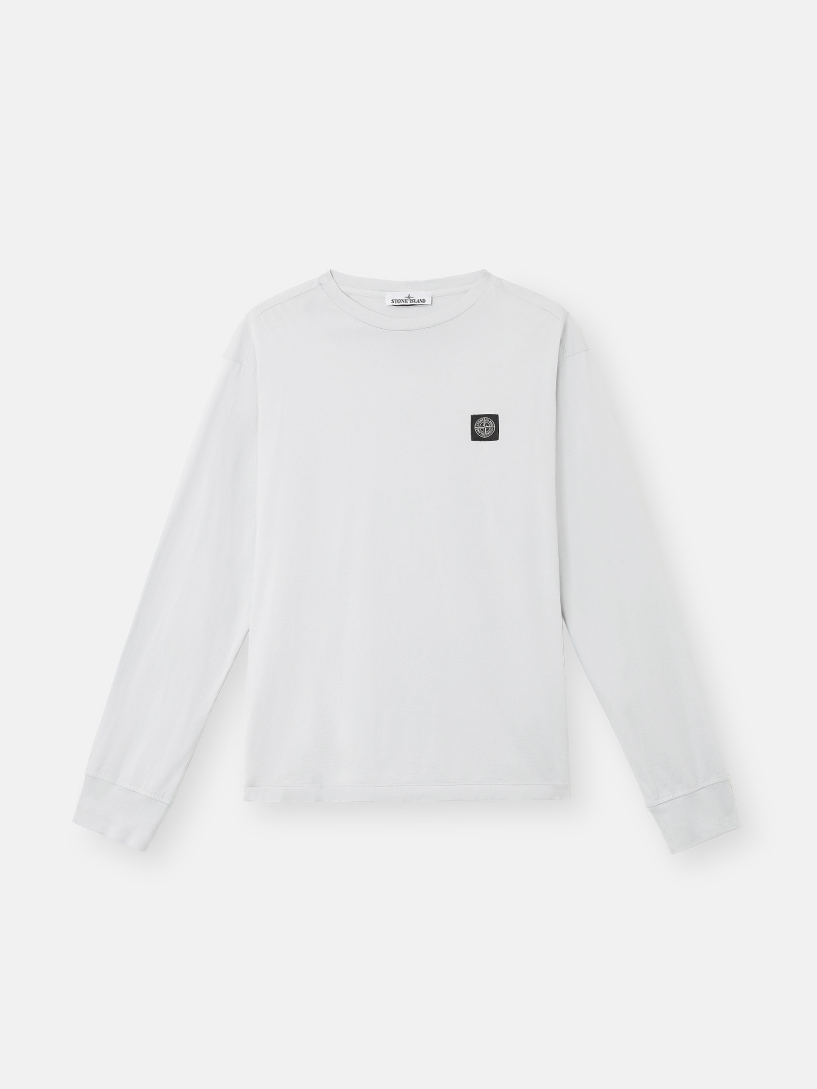 【STONE 】COTTON JERSEY SLIM FIT LONG-SLEEVE T-SHIRT Black 2100005 ORGANIC COTTON JERSEY Slim-fit long-sleeve T