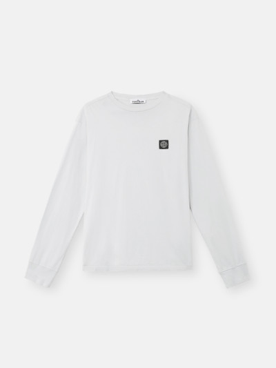 Tシャツ・カットソー STONE  60/2 Cotton Jersey T-shirts 5FT1792 Stone Island 21560 Cotton Jersey Garment Dyed T-Shirt Black