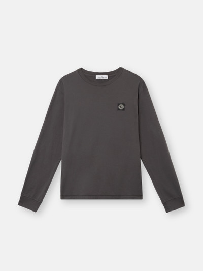 Charcoal Grey 2100227 60/2 COTTON JERSEY Slim fit long