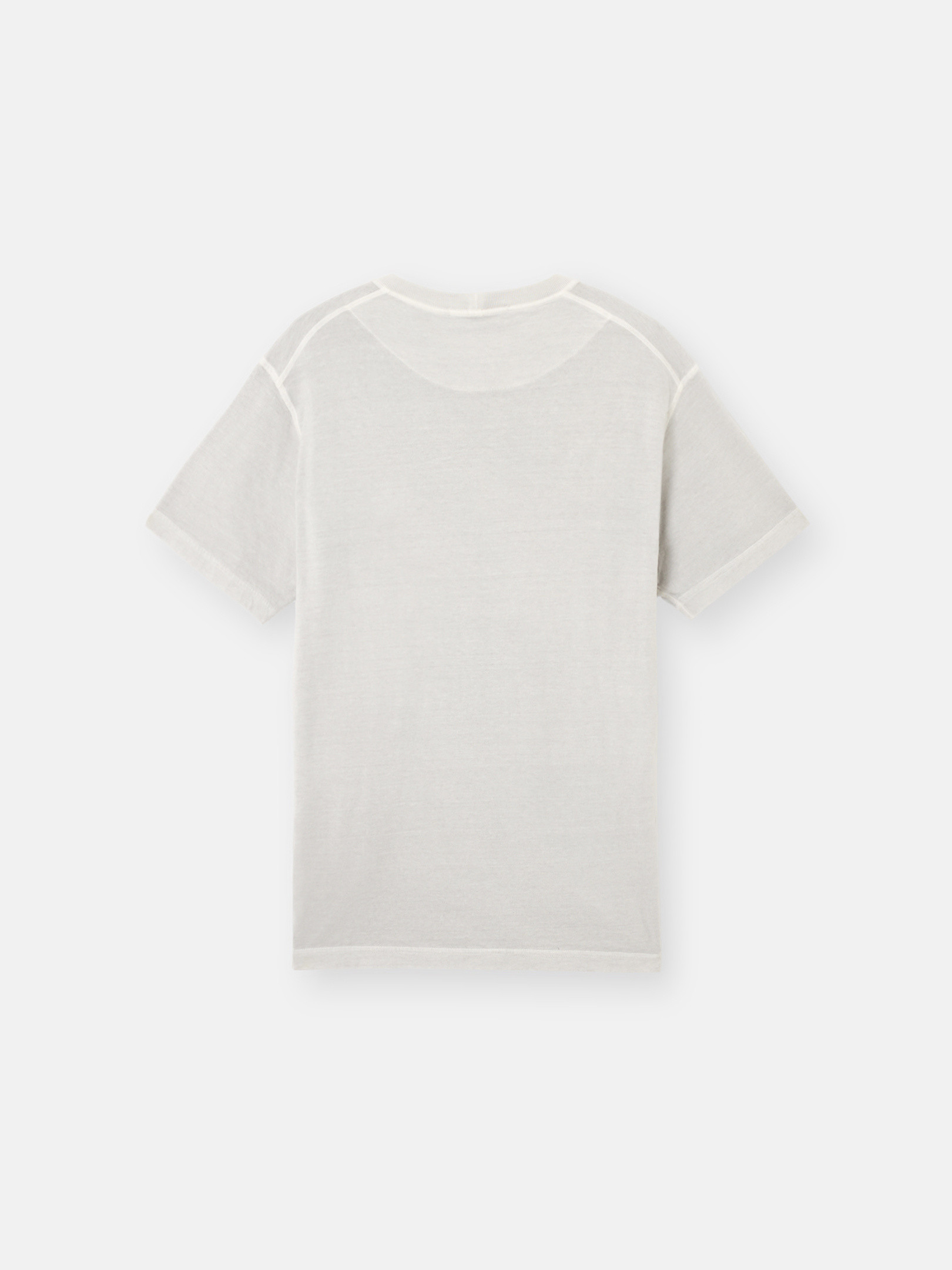 Pearl Grey 2100237 ORGANIC COTTON JERSEY 'FISSATO' EFFECT
