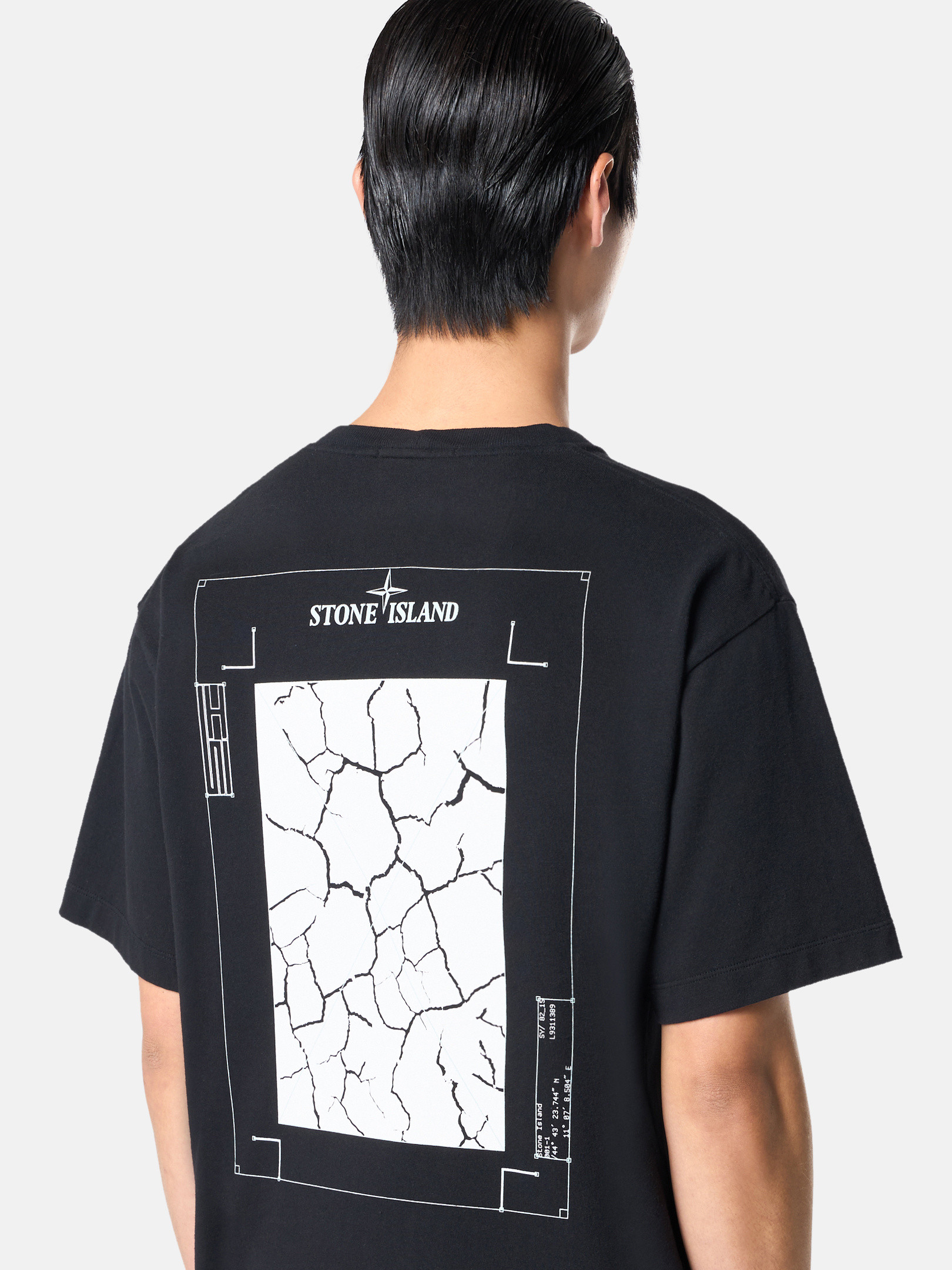 Black 21002RC 24/2 ORGANIC COTTON JERSEY Short-sleeve T