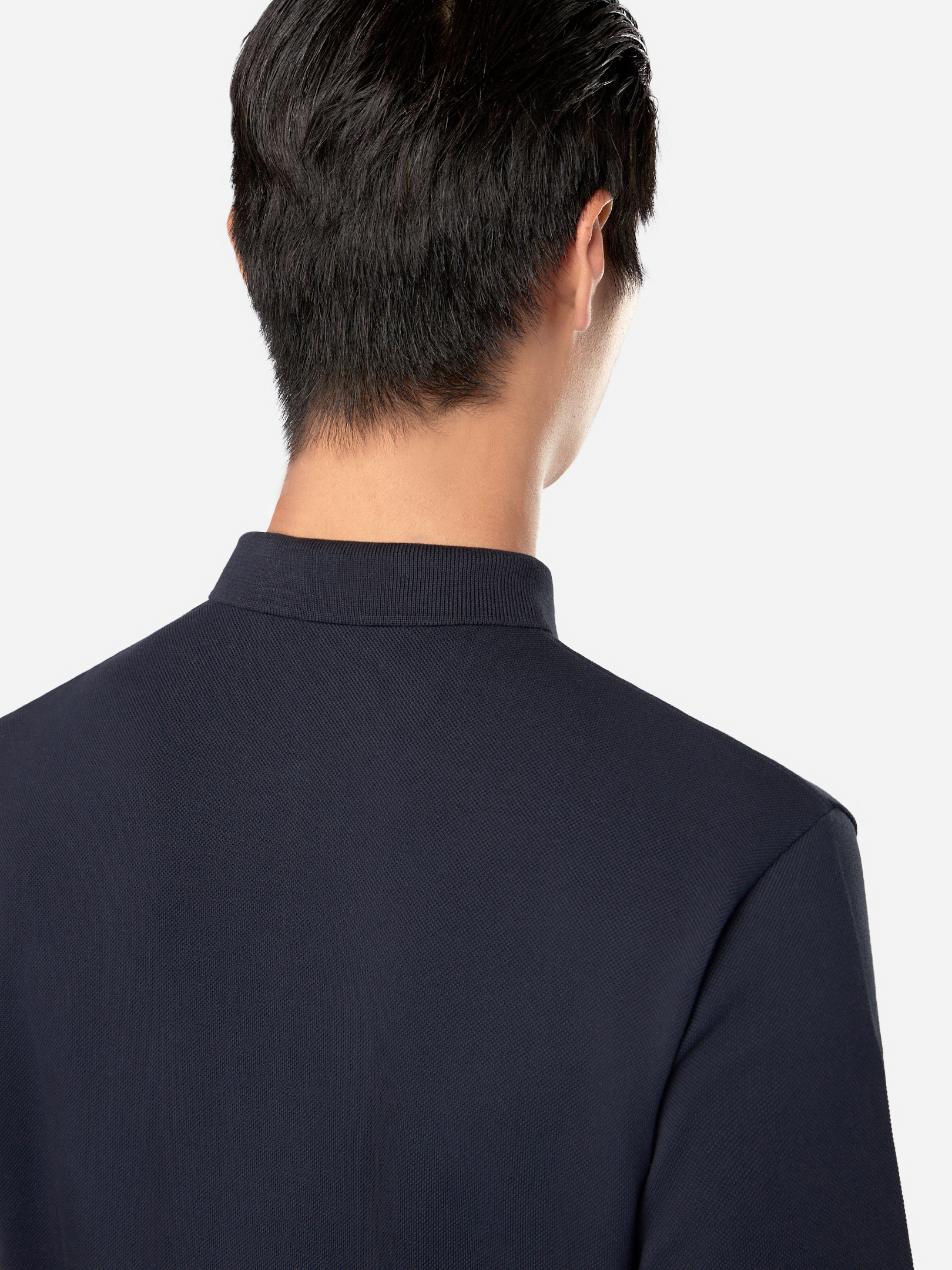 ネイビーブルー 220002R 50/2 ORGANIC COTTON PIQUÉ ショート