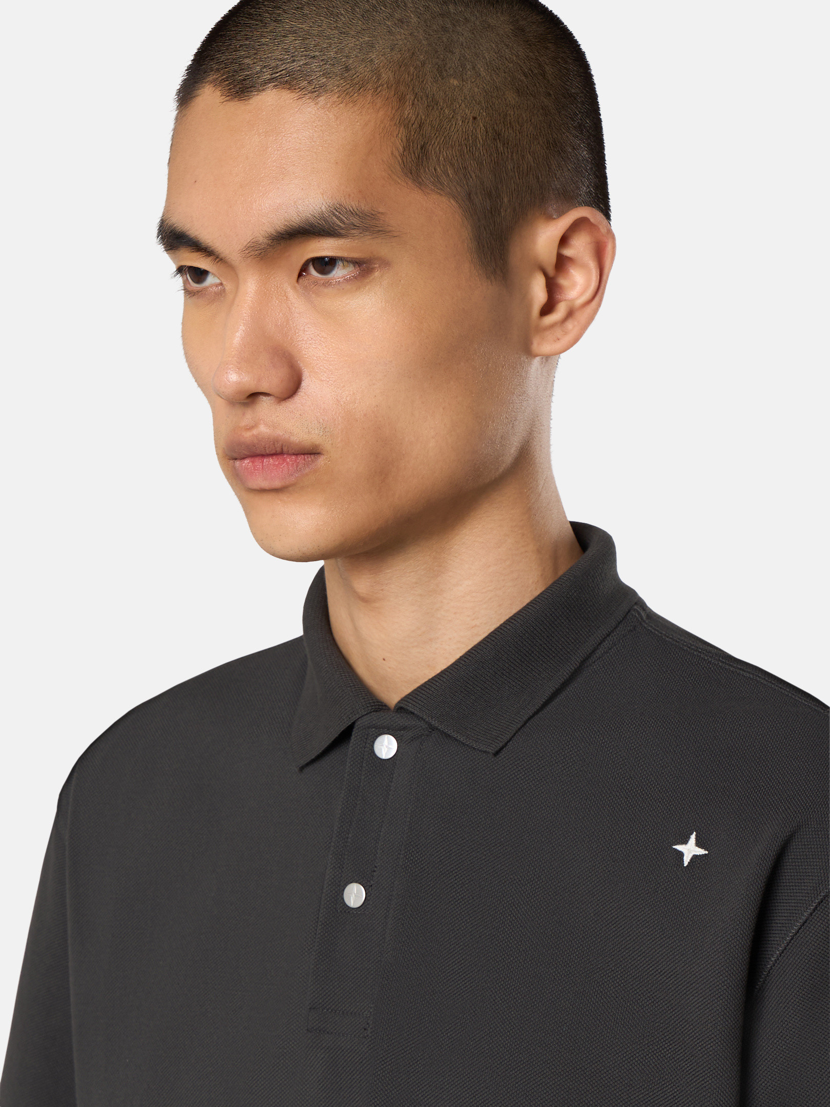 Tシャツ・カットソー STONE  Cotton jersey polo shirt (2200205 S0057V0029) Men's Polo Shirts & T-Shirts | Shop Sid Mashburn | Shop Sid