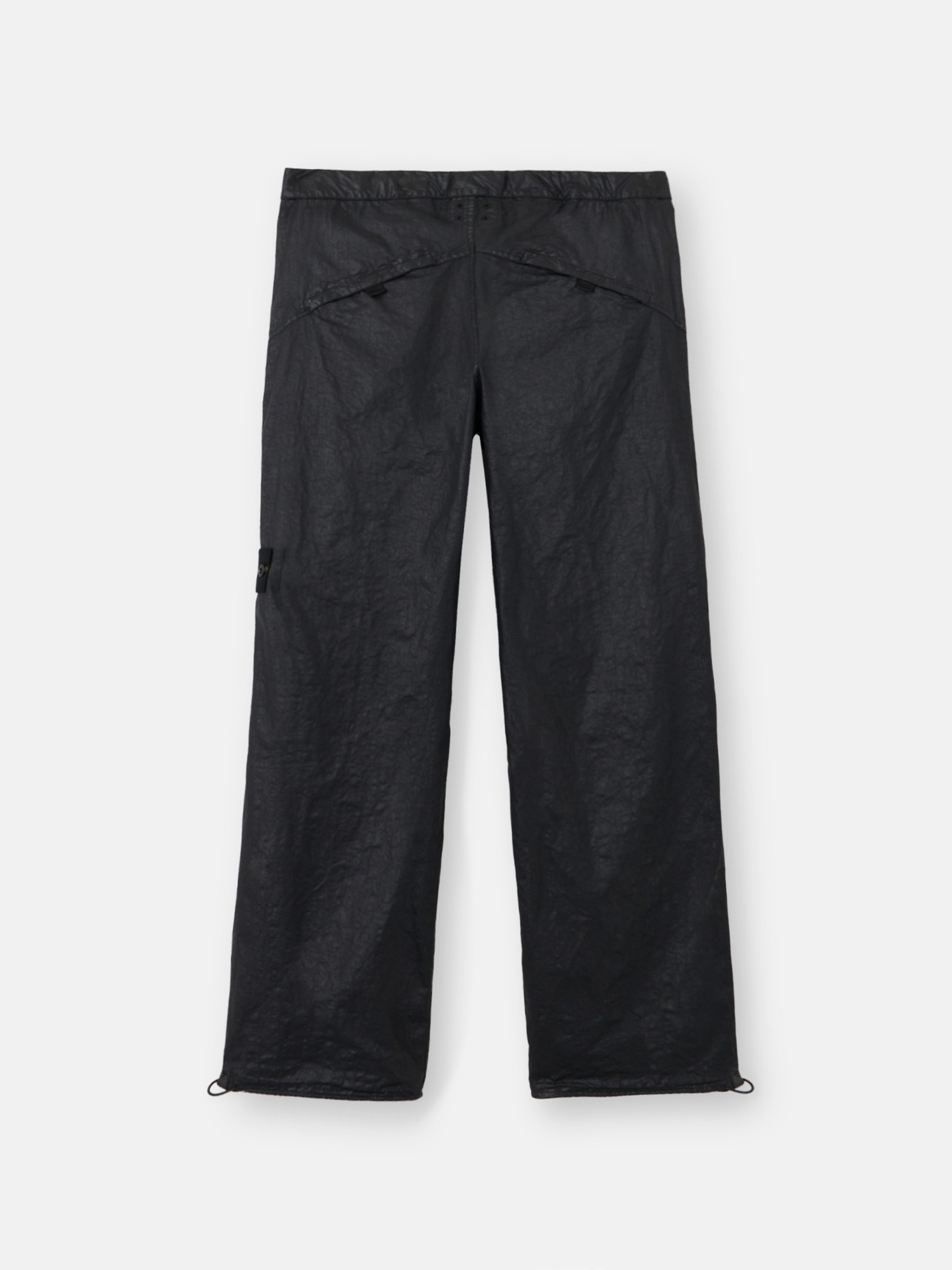 Black 3100010 ORGANIC LOOK NYLON PANAMA-TC Relaxed-fit chino