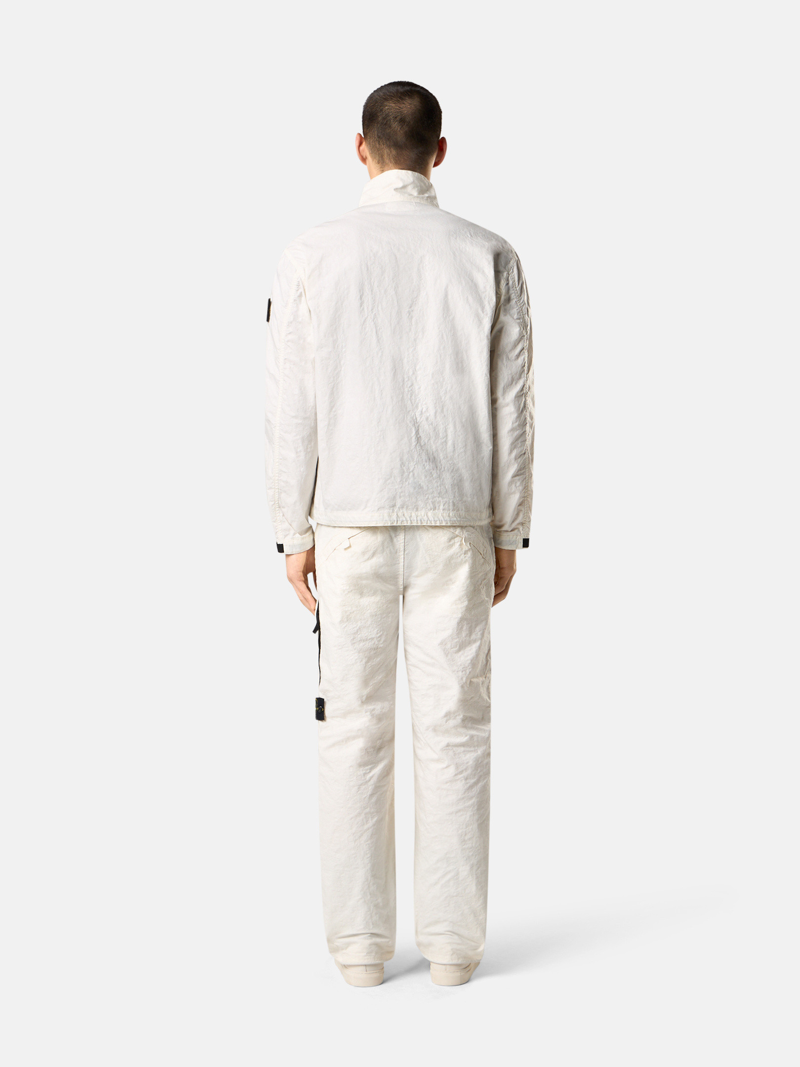 Ivory 3100010 ORGANIC LOOK NYLON PANAMA-TC Relaxed-fit chino