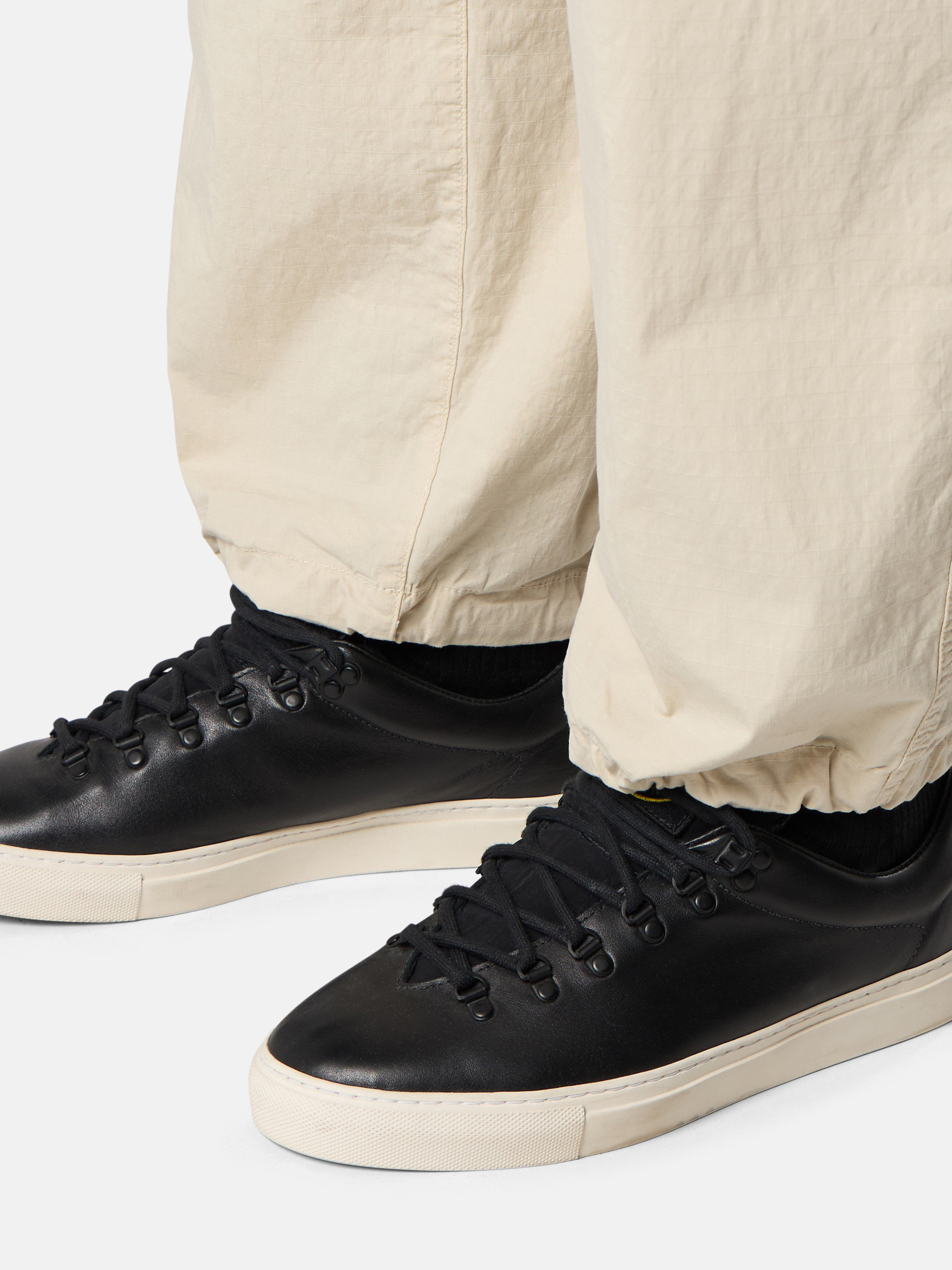 Sand Loose-fit cargo pants with drawstring cuffs 3100022 MIL