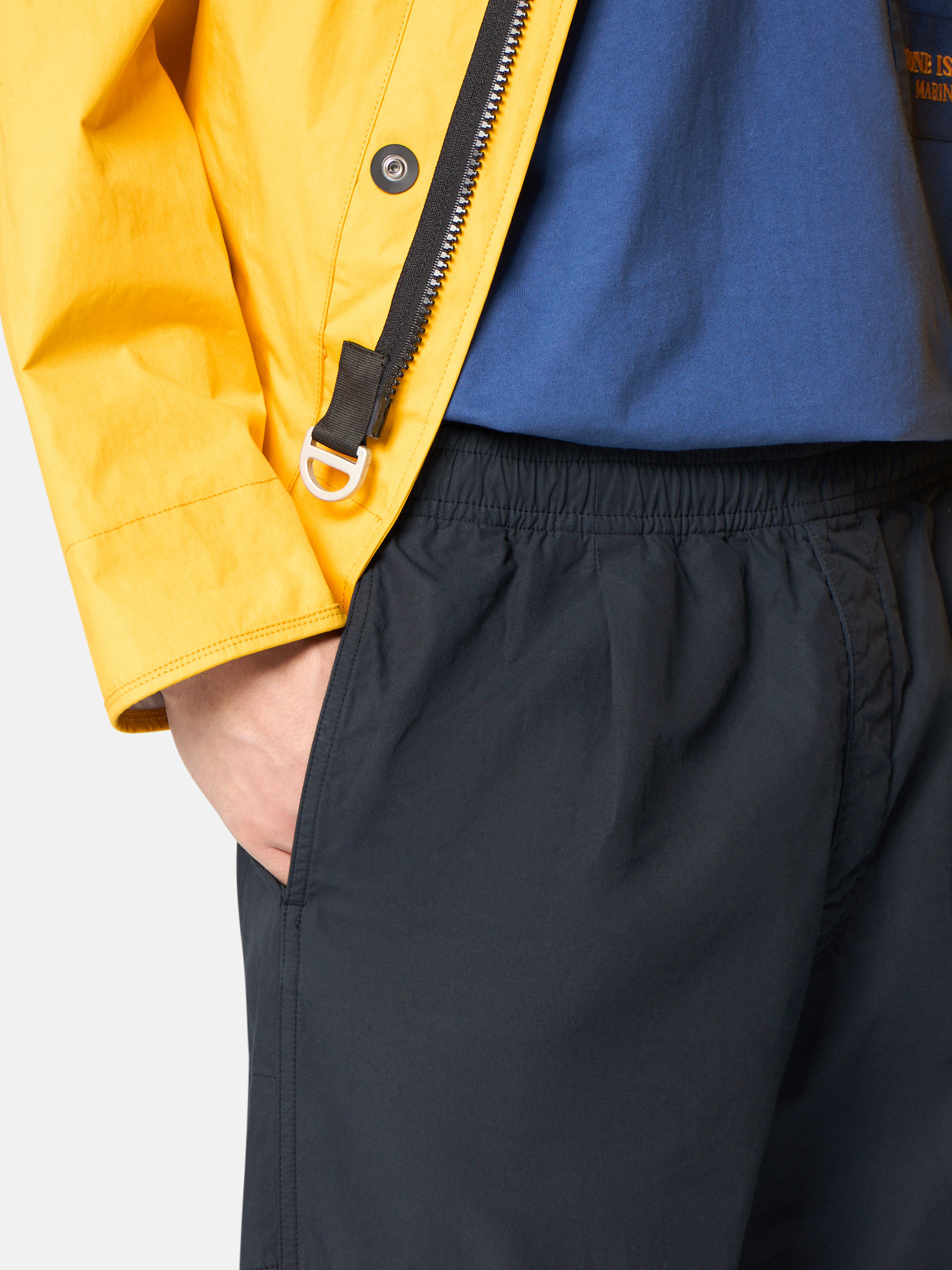 ネイビーブルー 3100026 ORGANIC COTTON TELA_STONE ISLAND
