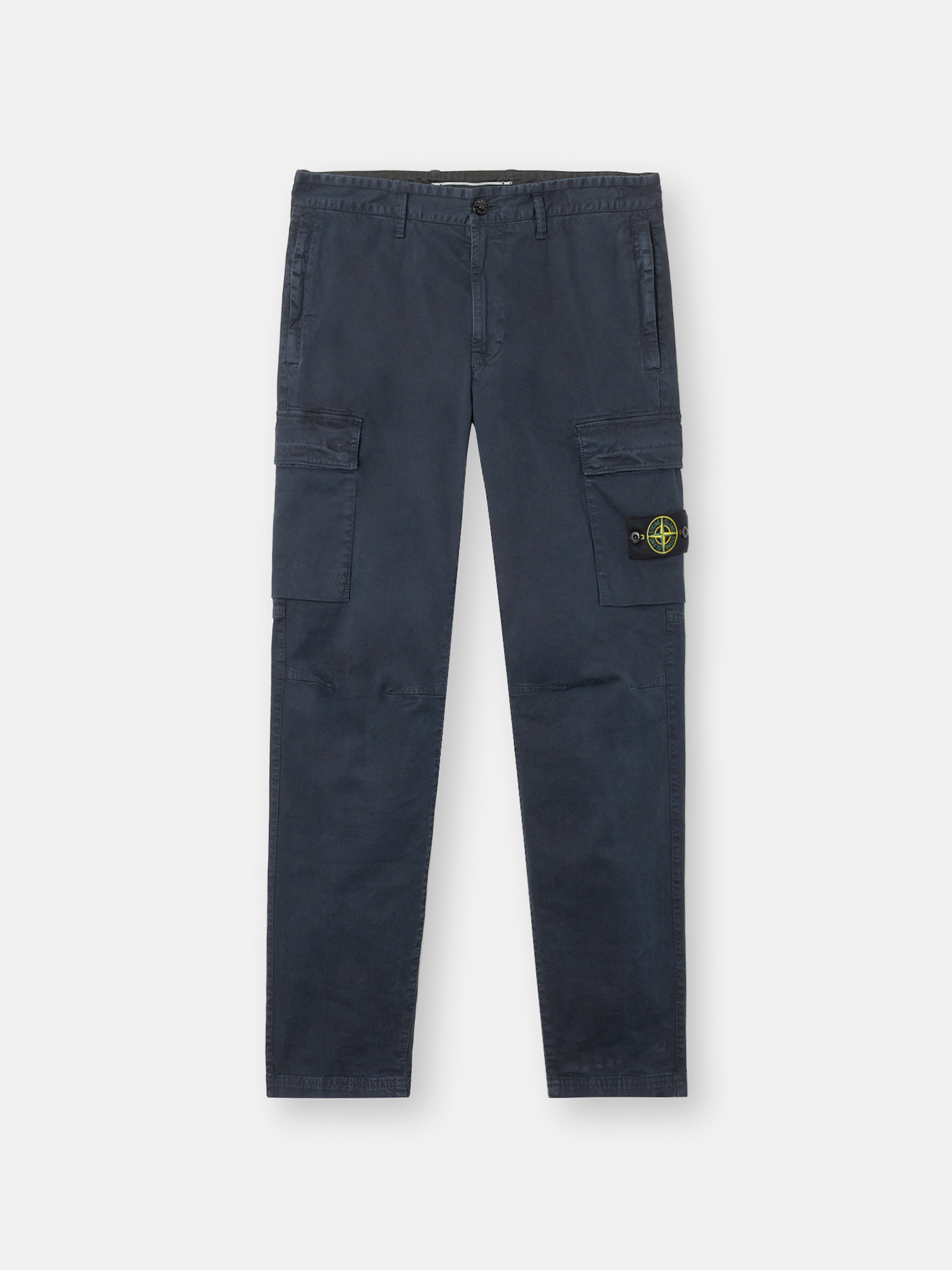 Blue 3100304 STRETCH ORGANIC BROKEN TWILL COTTON 'OLD