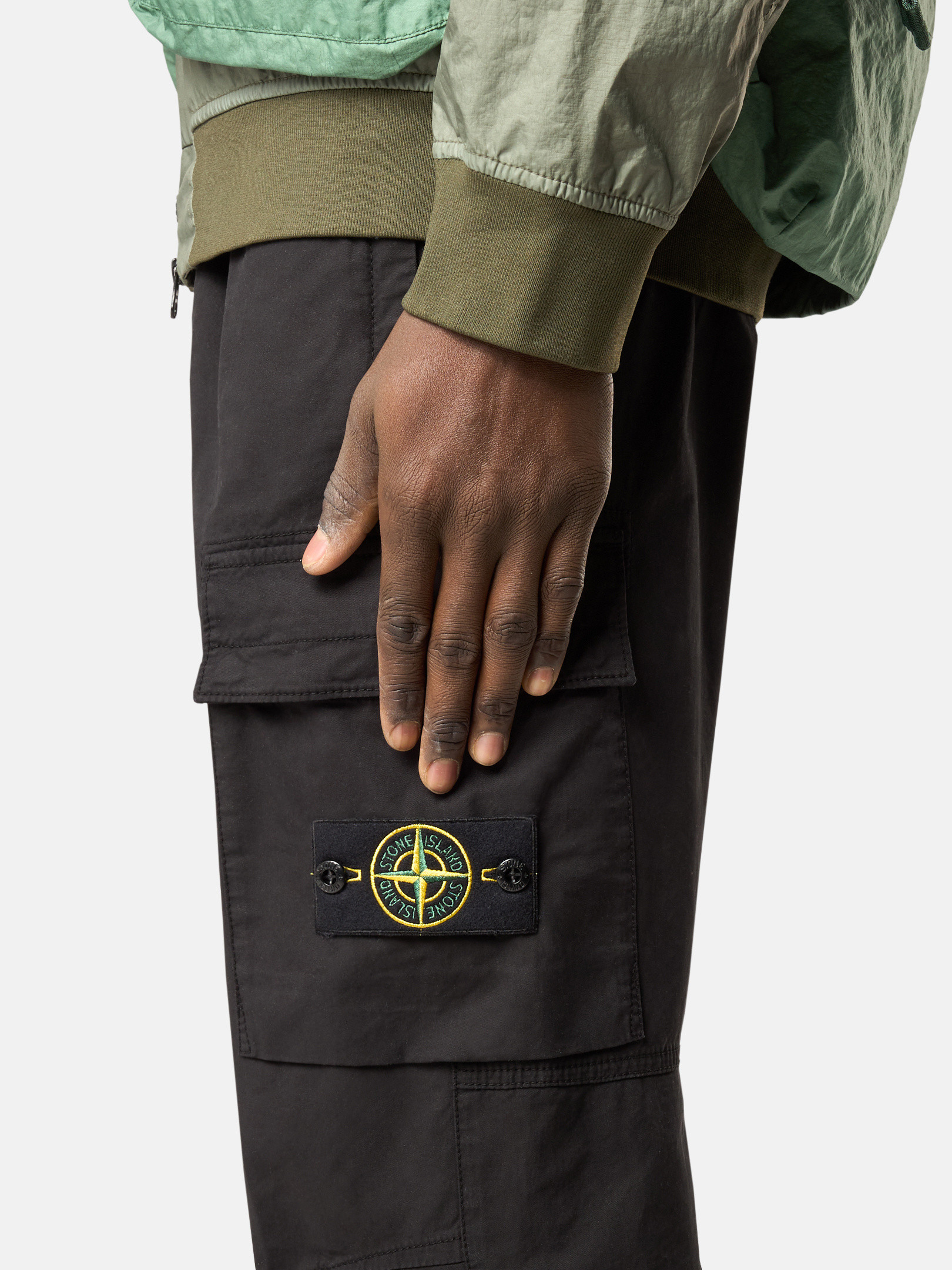 ブラック 3100313 SUPIMA® COTTON TWILL STRETCH-TC レギュラー