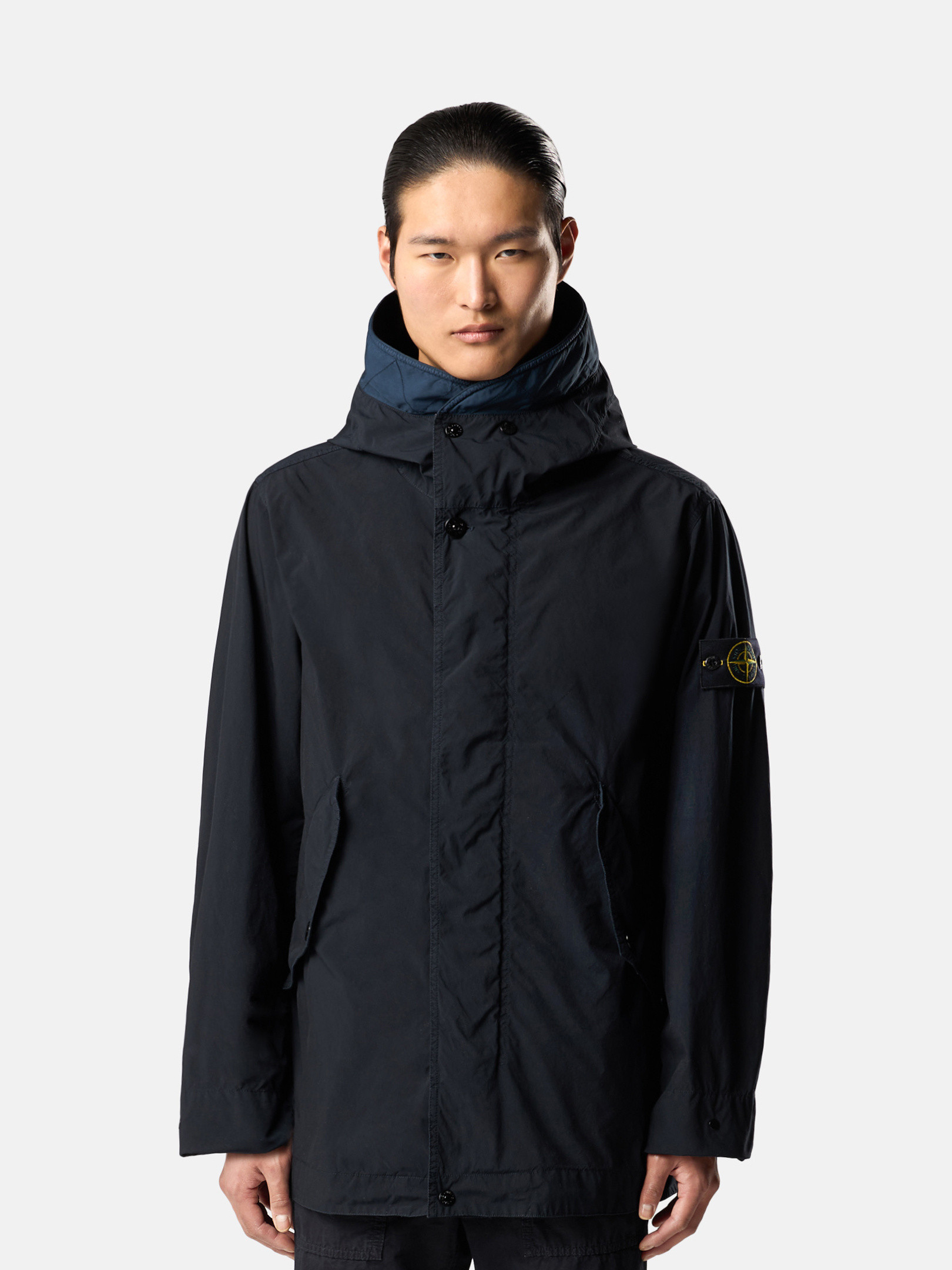 【関税込み】STONE  LIGHT COMPACT TOUCH POLY-TC' PARKA Stone Island light Compact Touch Poly-tc Parka Stone Island