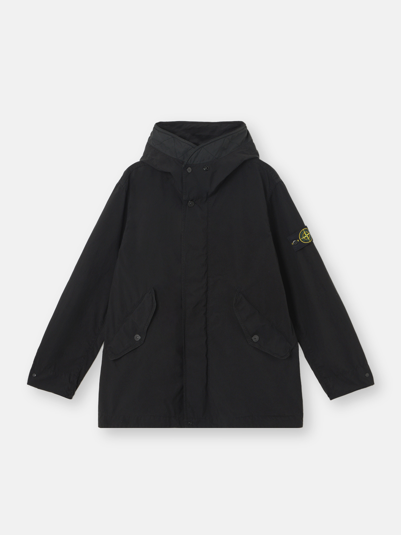 【関税込み】STONE  LIGHT COMPACT TOUCH POLY-TC' PARKA Stone Island Light Compact Touch Poly-TC Parka Military