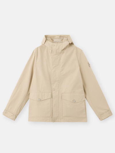 Beige 4100035 WEATHERPROOF COTTON CANVAS_STONE ISLAND GHOST