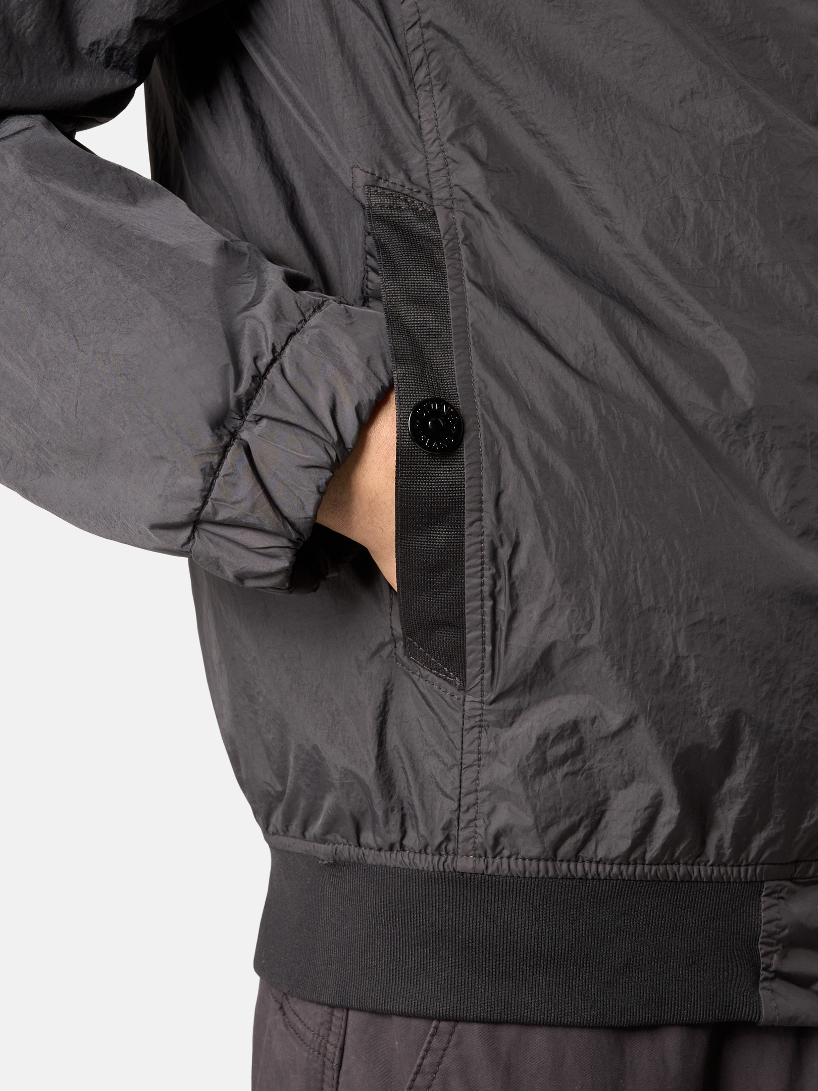 Charcoal Grey 4100037 CRINKLE REPS R-NY Wind-resistant