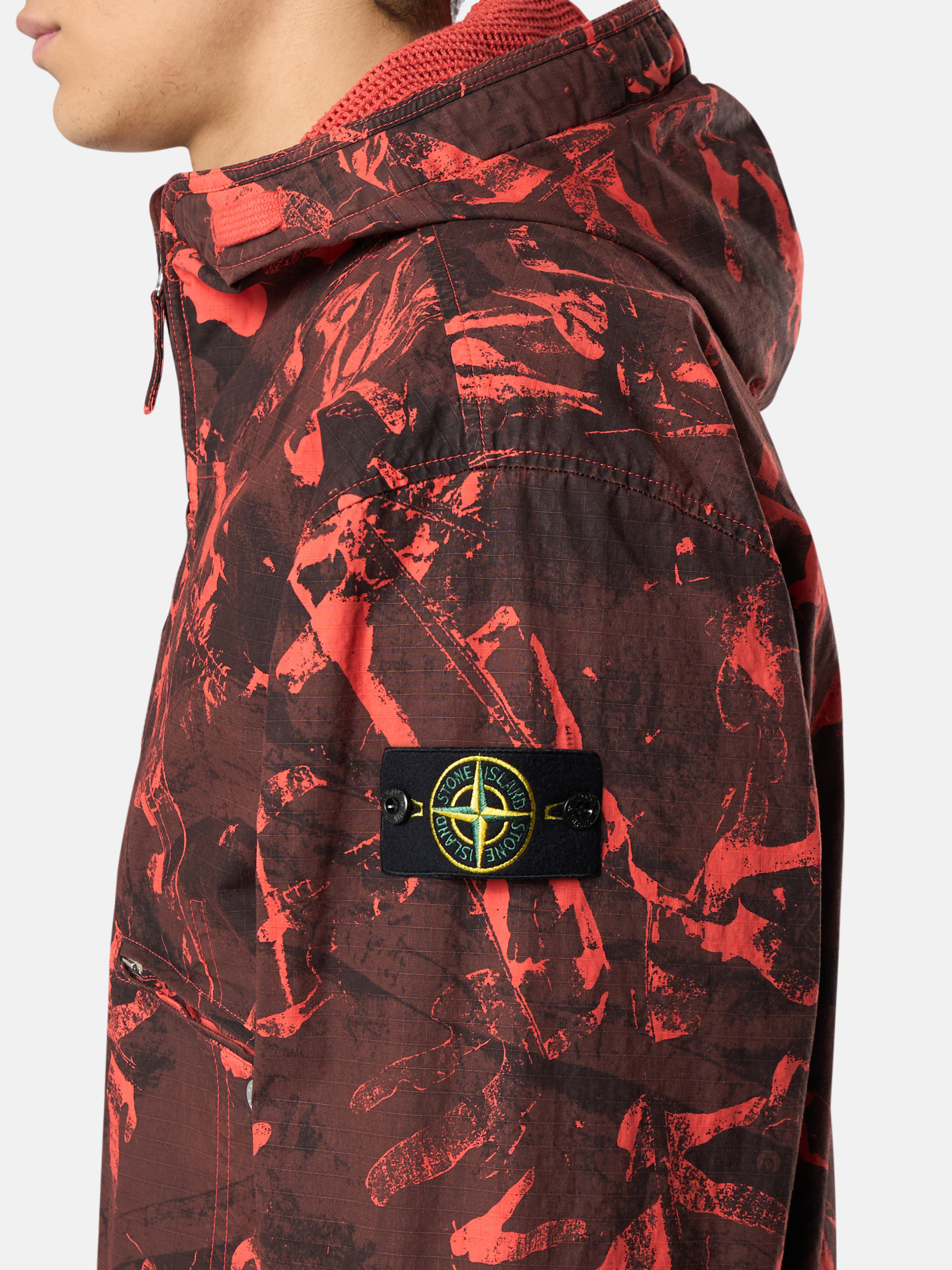 Stone Island Heritage Camo Nylon Jacket Stone Island S.I. Heritage