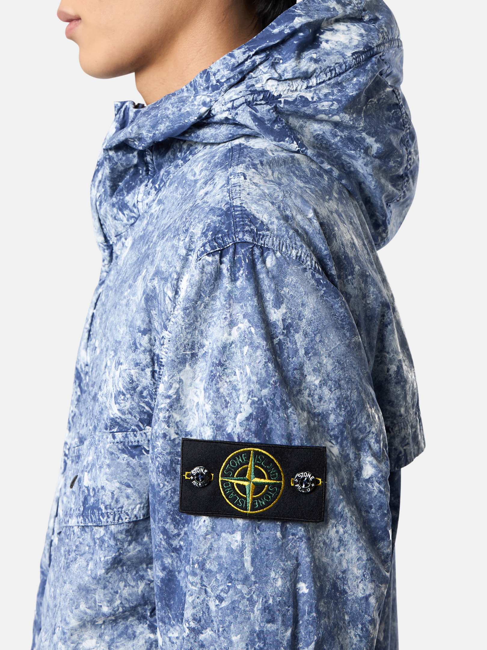 タ*シ様 Stone  ストーンアイランド バイカラー コットン セ STONE ISLAND（ストーンアイランド）ハイゲージコットンソリッド