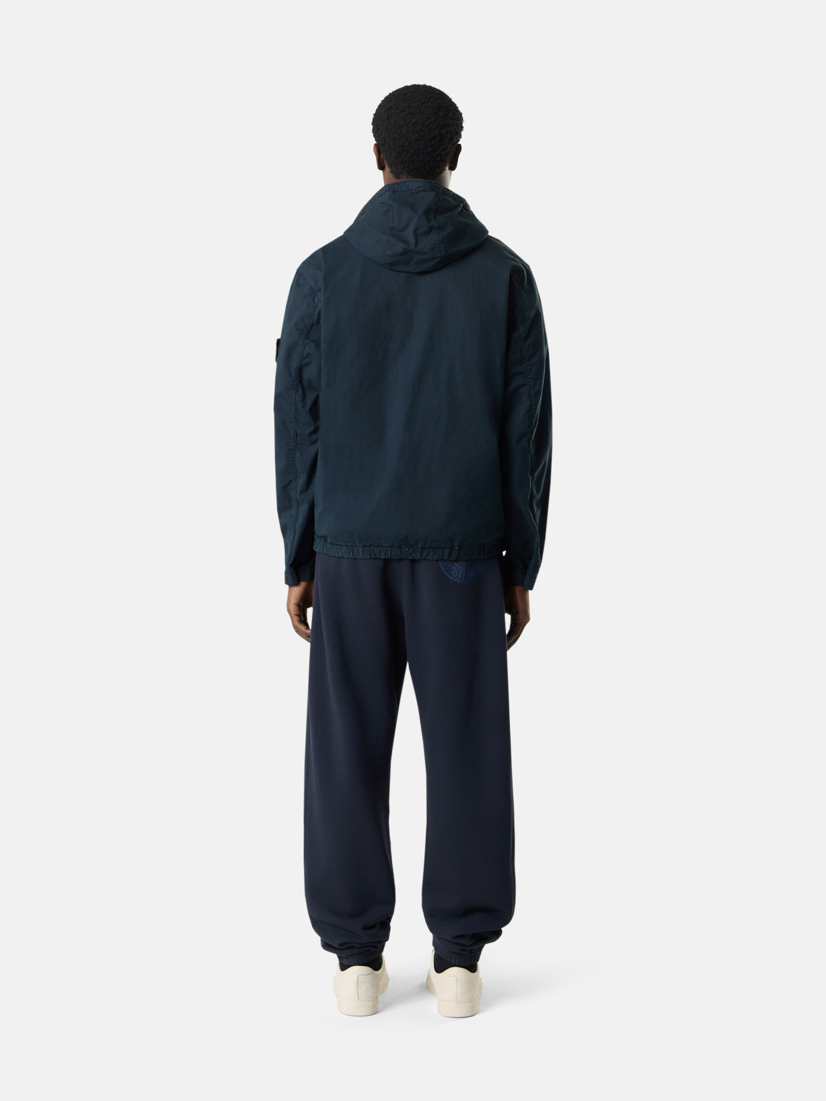 ジャケット・アウター VOAAOV supima cotton polyester long coat Jacket Stone Island Supima Cotton Twill Stretch-TC Hooded