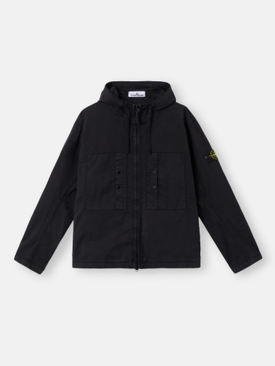 Black 4100091 SUPIMA® COTTON TWILL STRETCH-TC Hooded jacket Black 4100091 SUPIMA® COTTON TWILL STRETCH-TC Hooded jacket