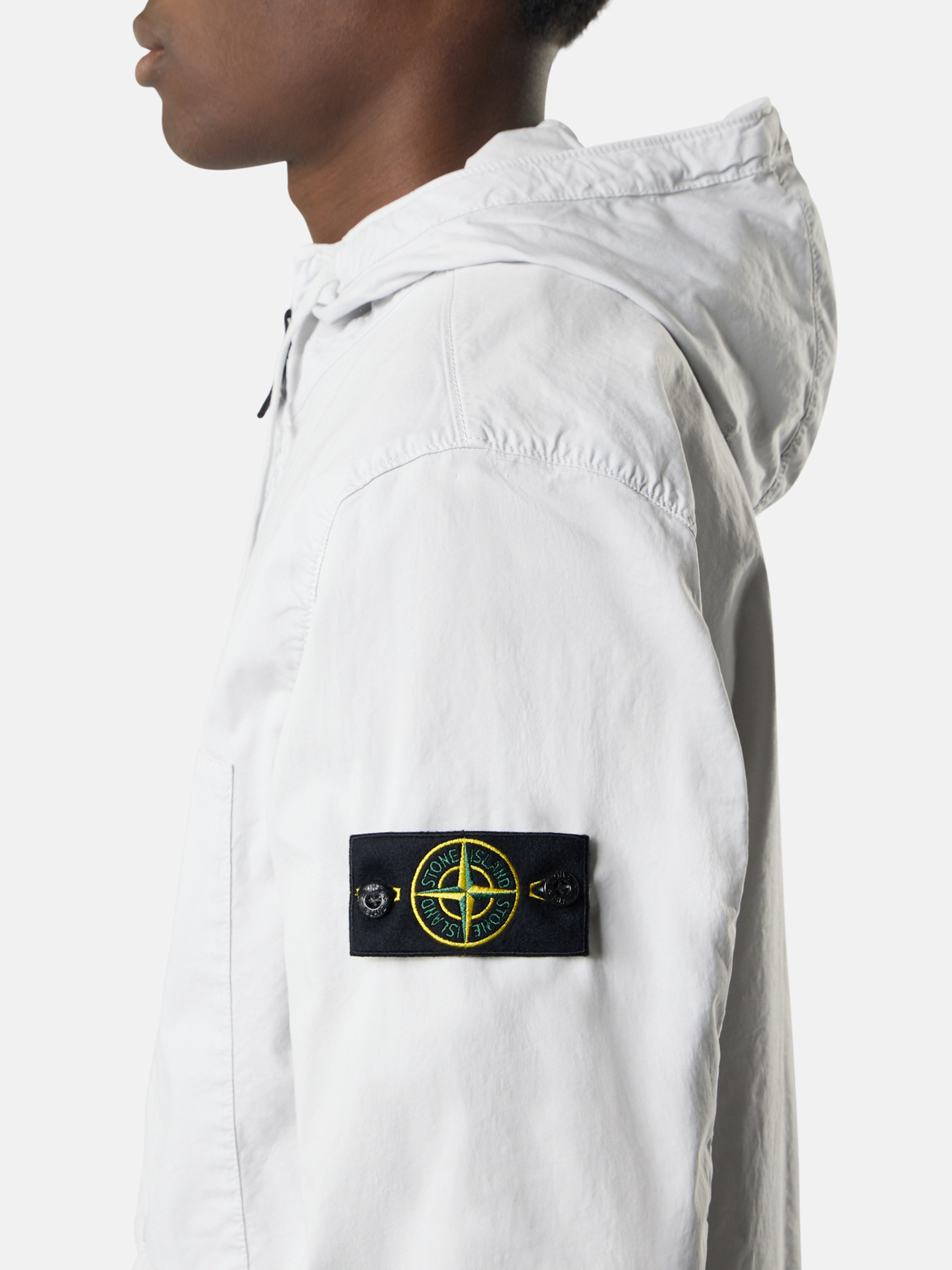 STONE  スカイブルー ナイロンジャケット　Mサイズ　24SS STONE ISLAND スカイブルー ナイロンジャケットMサイズ24SS