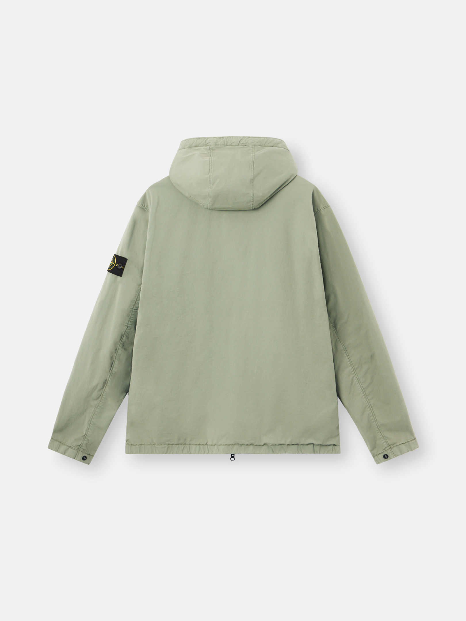 Sage Green 4100091 SUPIMA® COTTON TWILL STRETCH-TC Hooded
