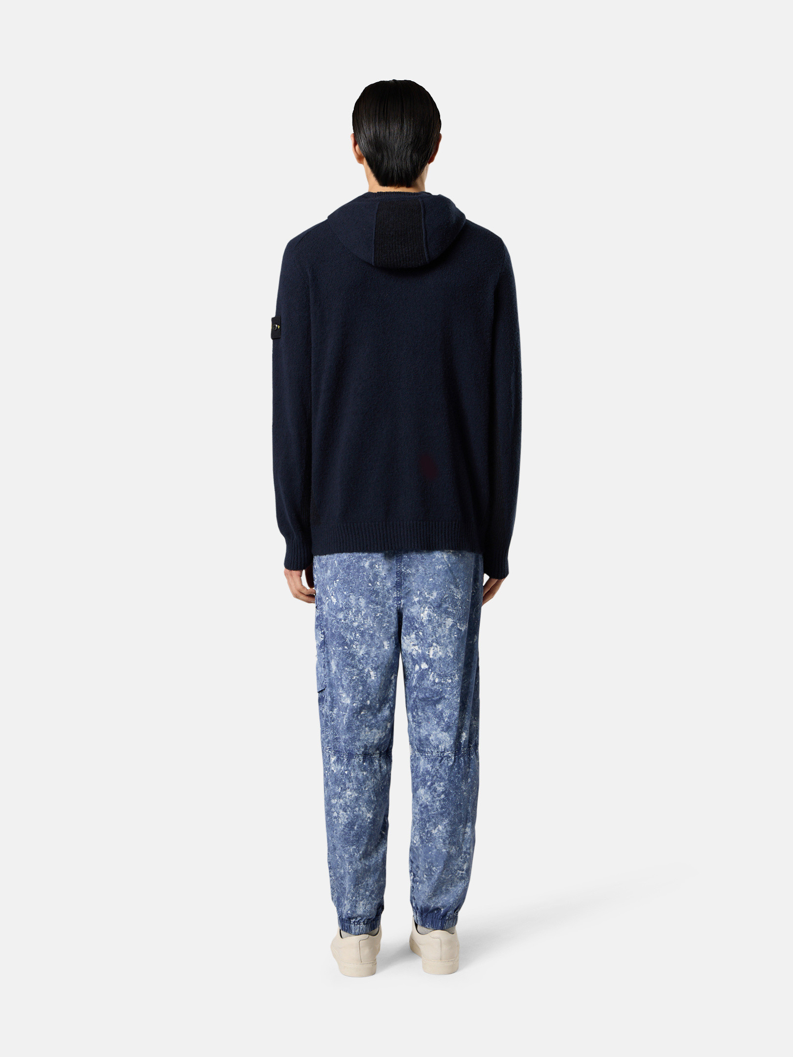 Navy Blue 5100006 GAUZED EFFECT SOFT ORGANIC COTTON AND