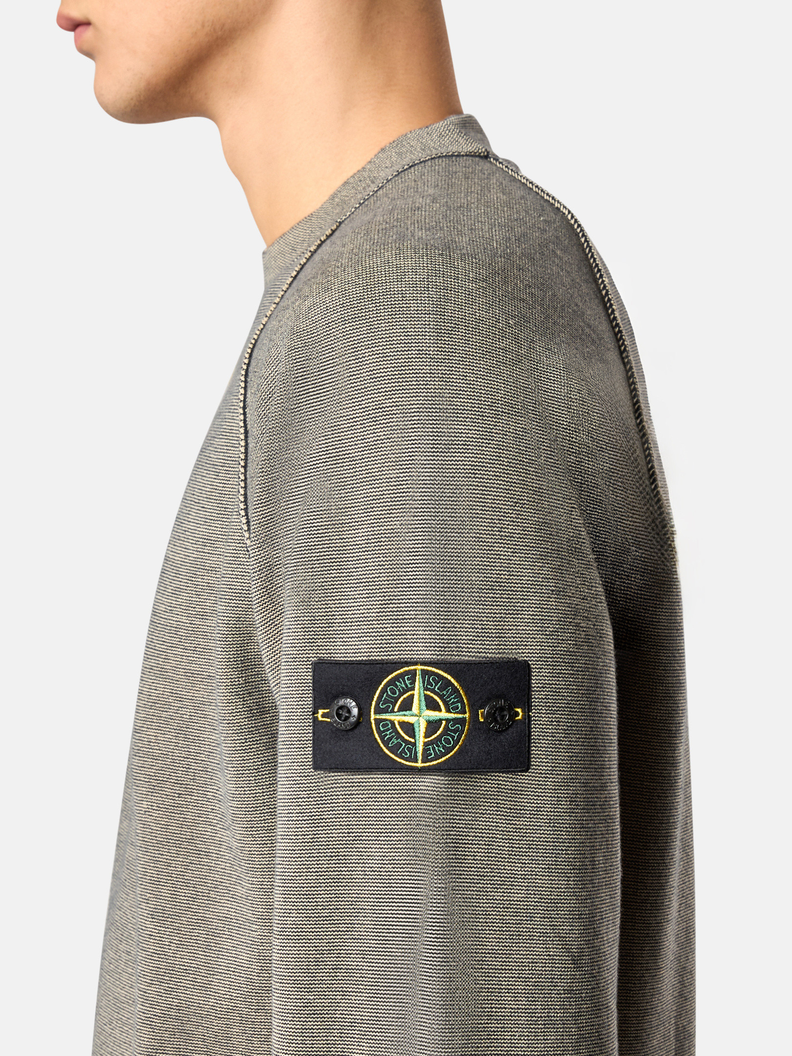 ネイビーブルー 5100037 SOFT ORGANIC COTTON, BI-COLOUR STITCH ネイビーブルー 5100037 SOFT ORGANIC COTTON, BI-COLOUR STITCH
