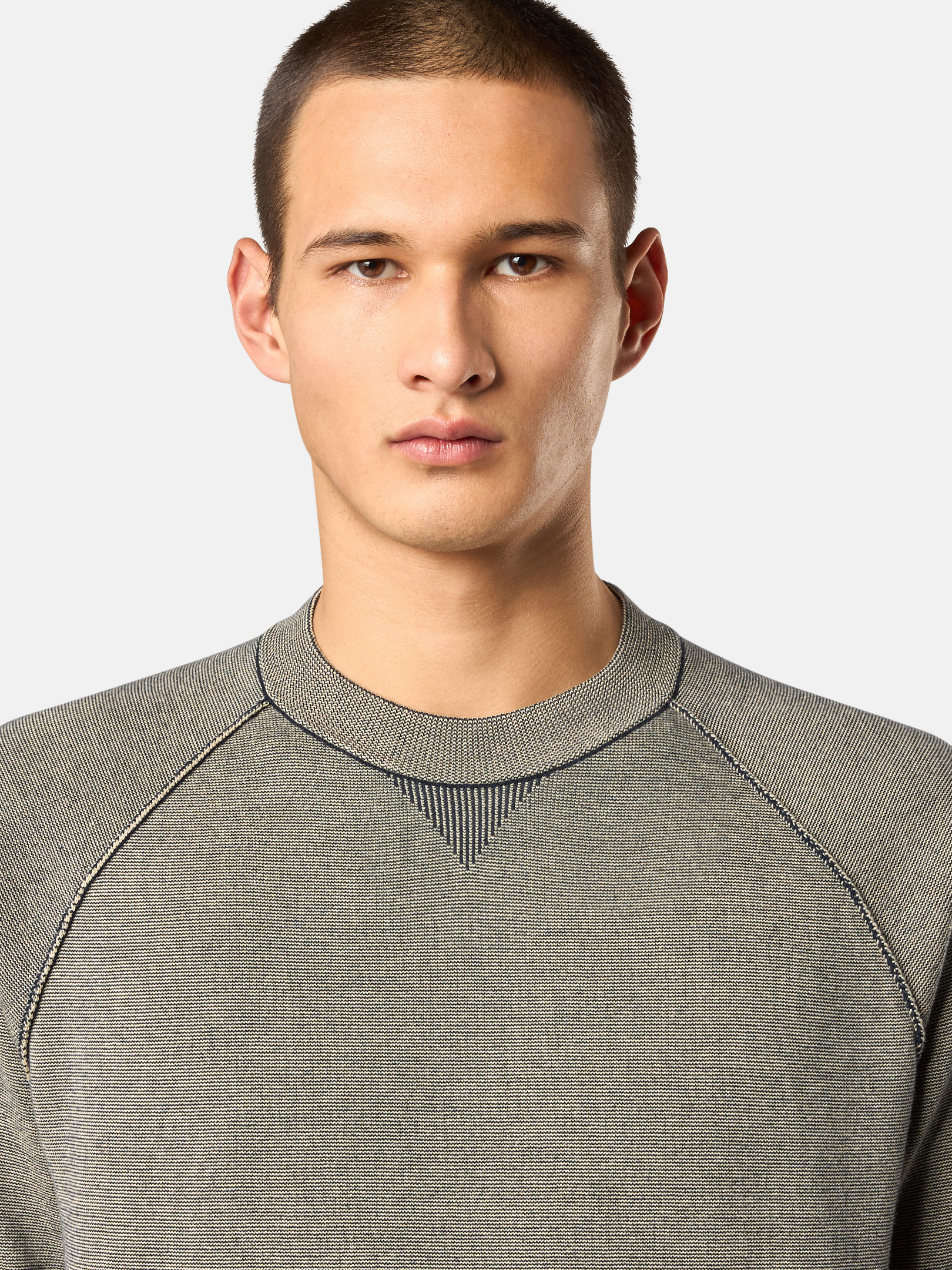 ネイビーブルー 5100037 SOFT ORGANIC COTTON, BI-COLOUR STITCH ネイビーブルー 5100037 SOFT ORGANIC COTTON, BI-COLOUR STITCH